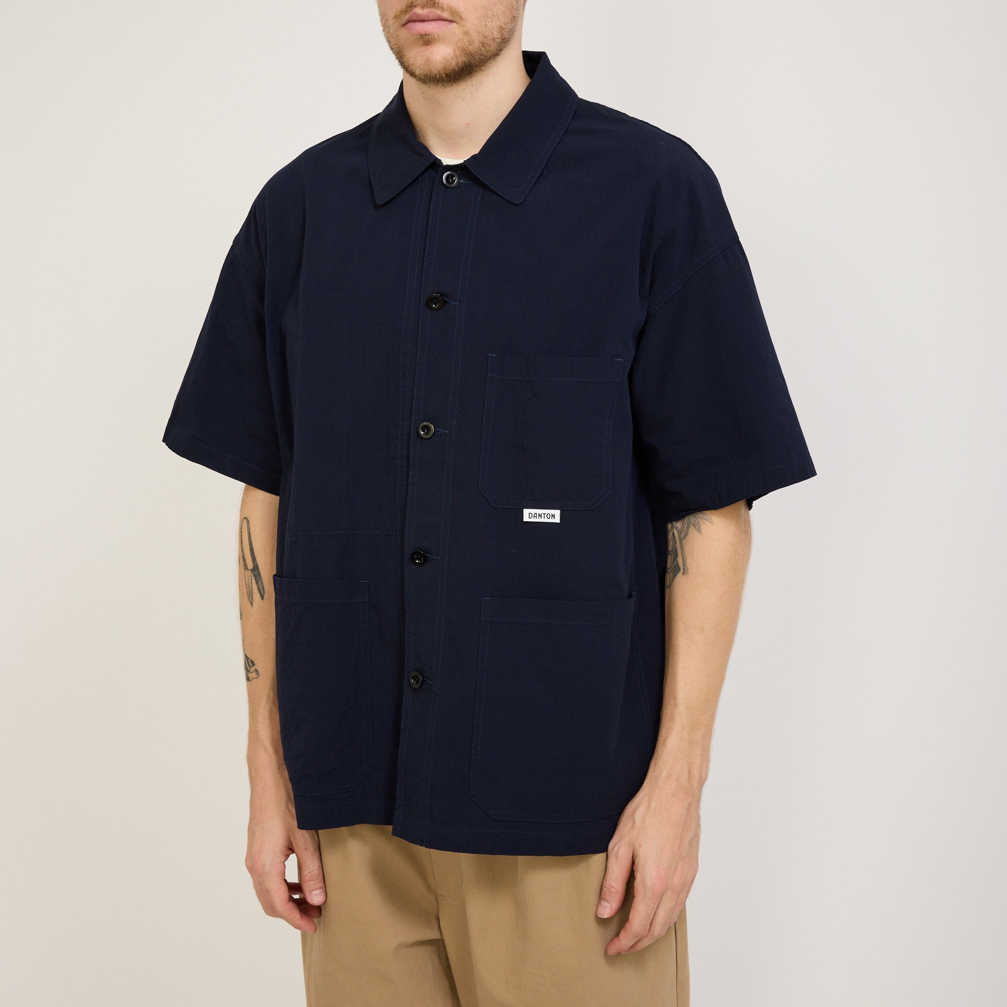 Coveralls Short Sleeve Shirt Navy