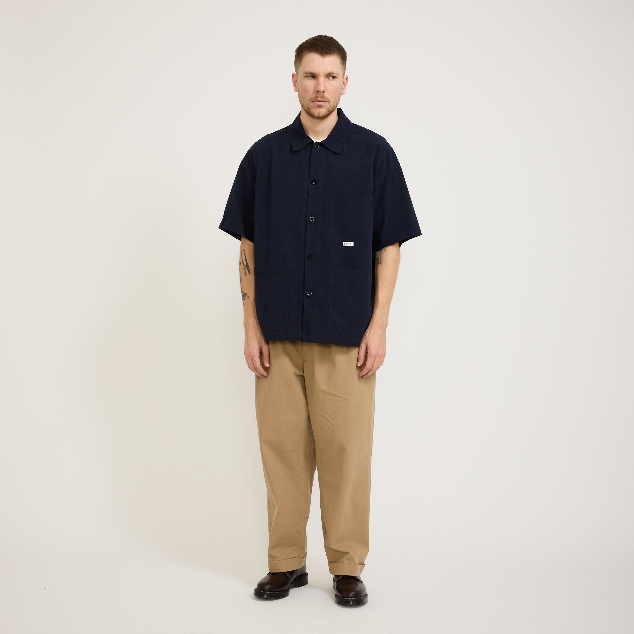 Coveralls Short Sleeve Shirt Navy