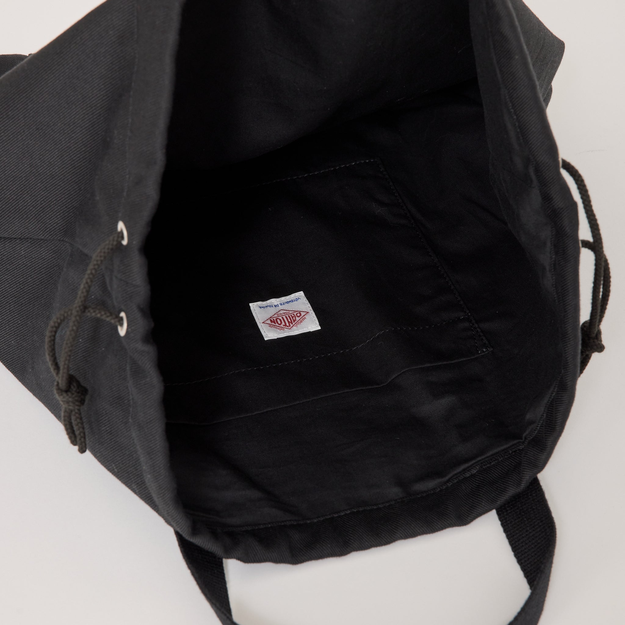 Montrouge Drawstring Tote Bag Black