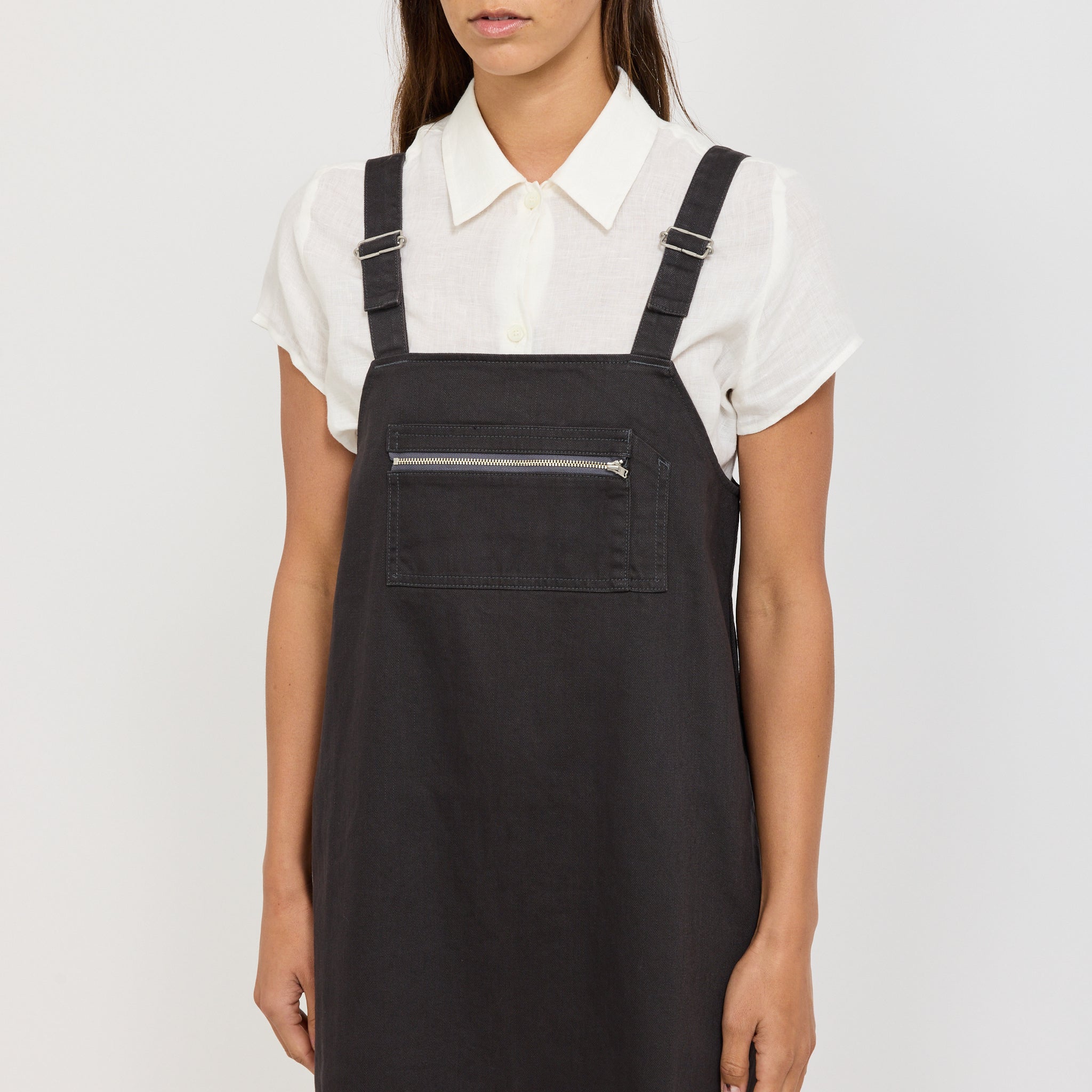 Danton | Overall Skirt Charcoal Black | Maplestore