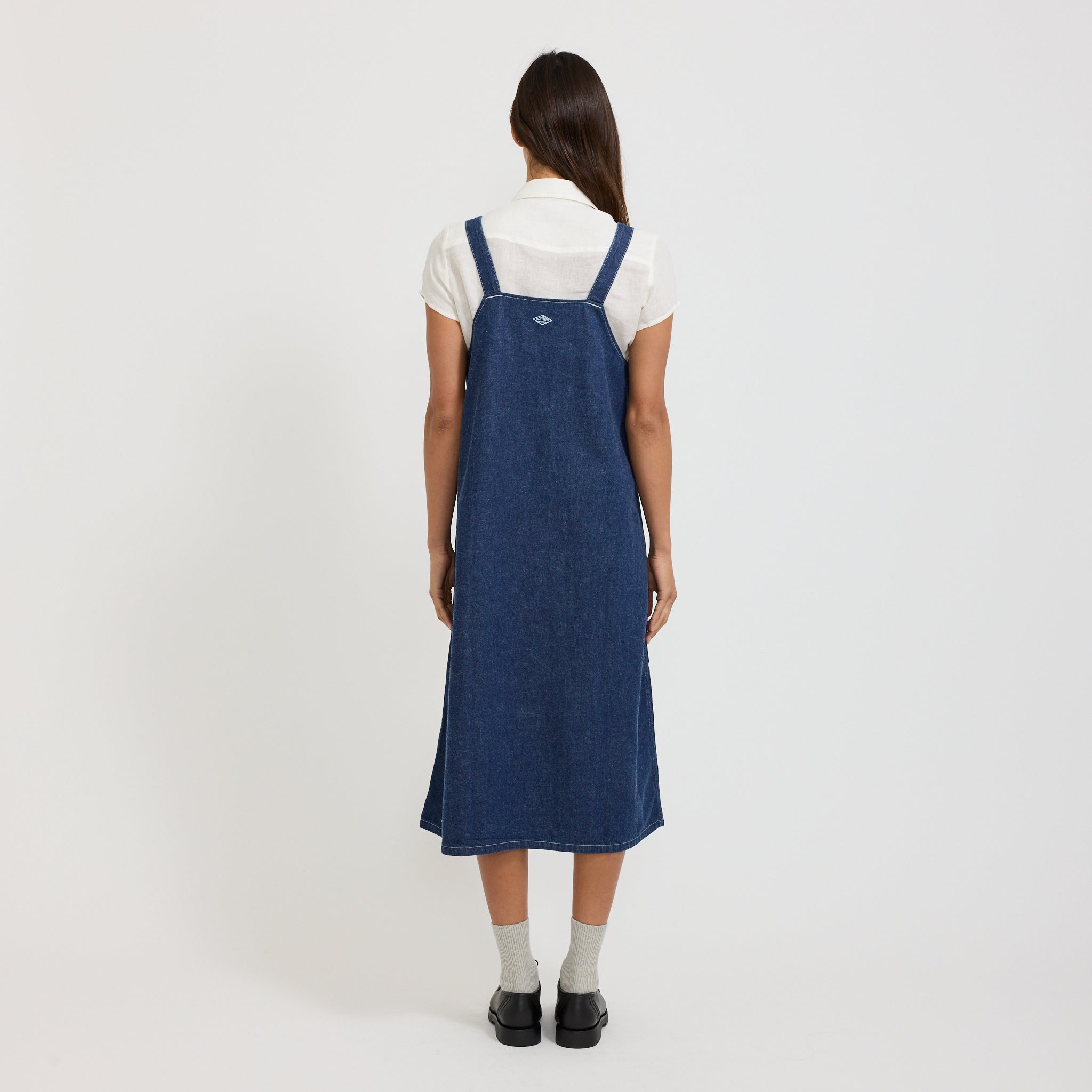 Danton | Overall Skirt Indigo | Maplestore