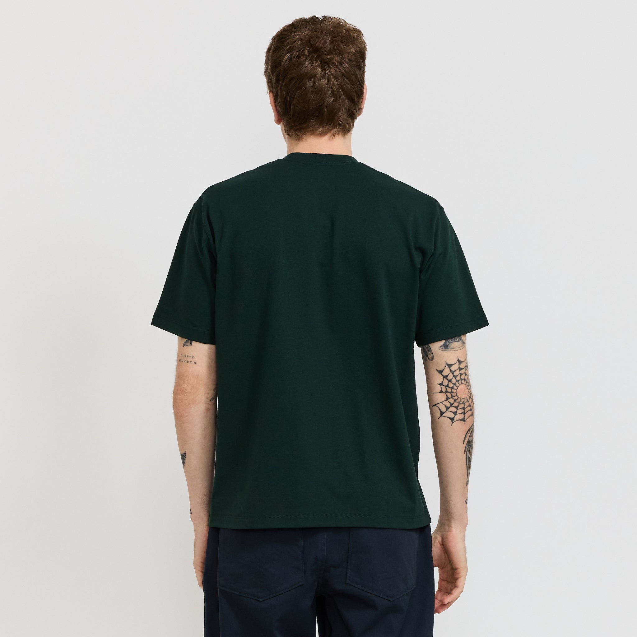 Danton | Pocket T-Shirt Dark Green | Maplestore