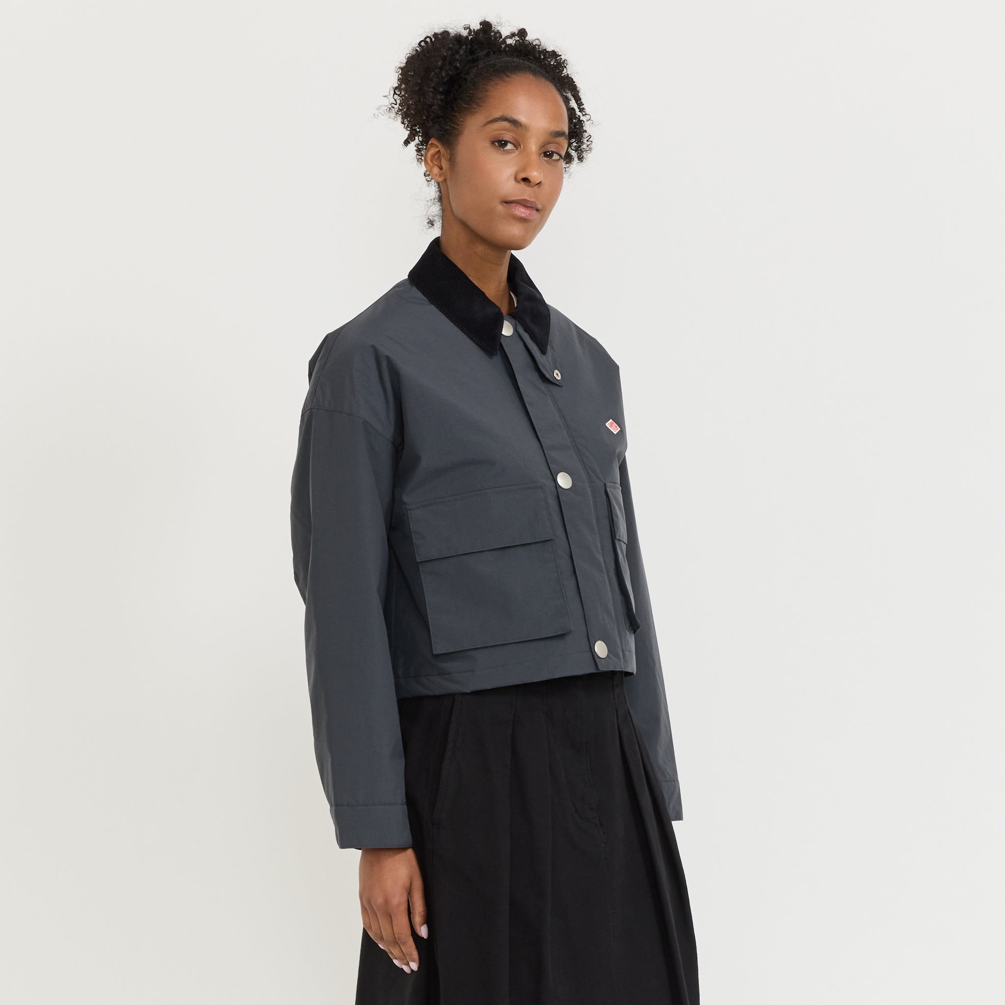 Short Jacket Charcoal