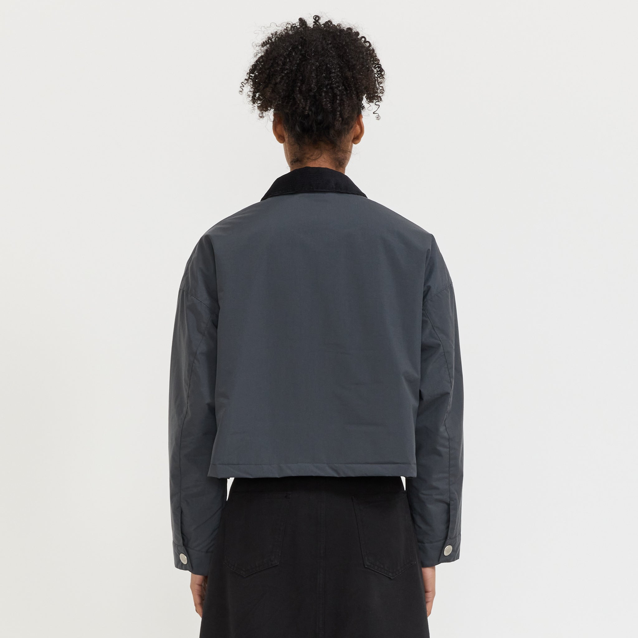 Short Jacket Charcoal