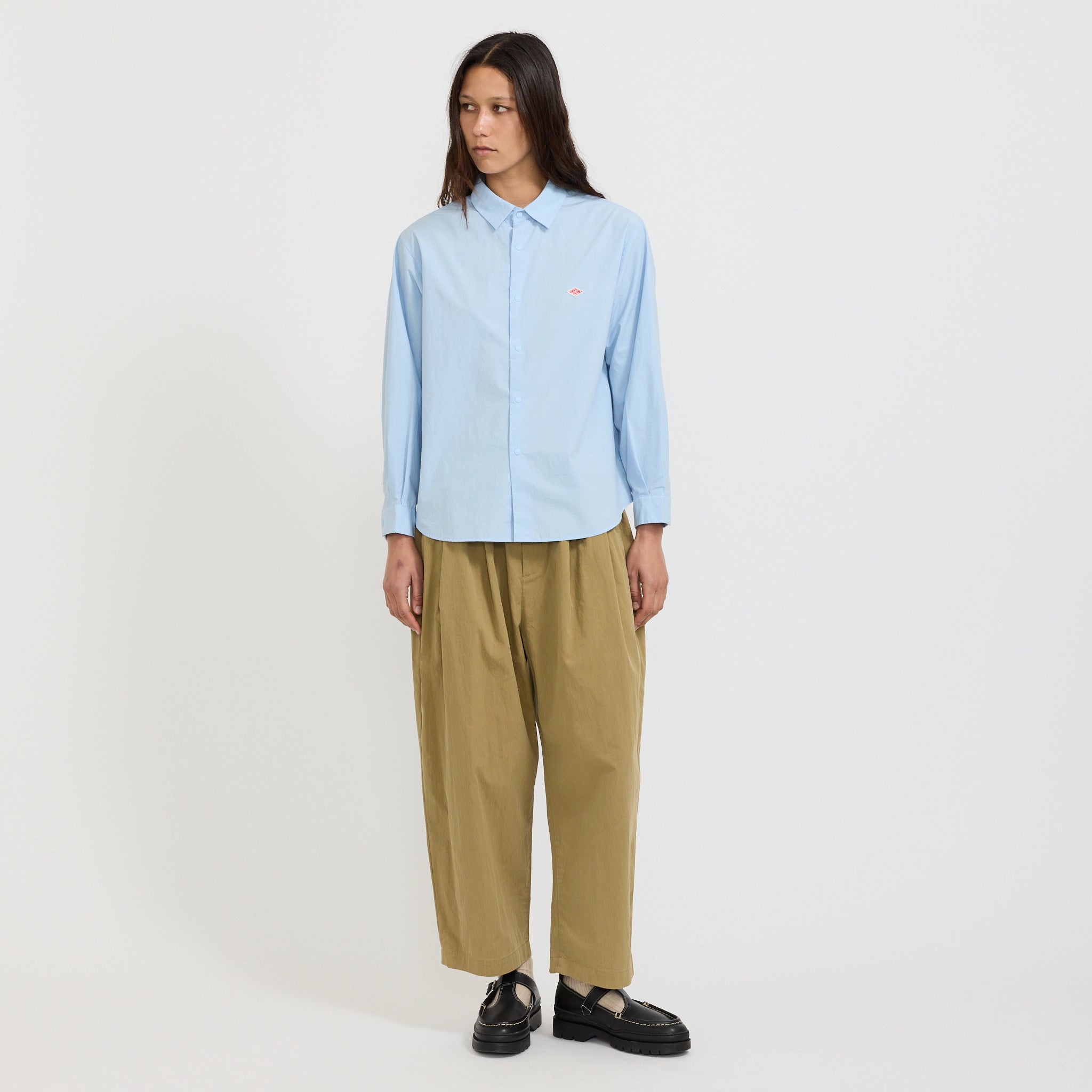 Danton | Washed Shirt Sax | Maplestore