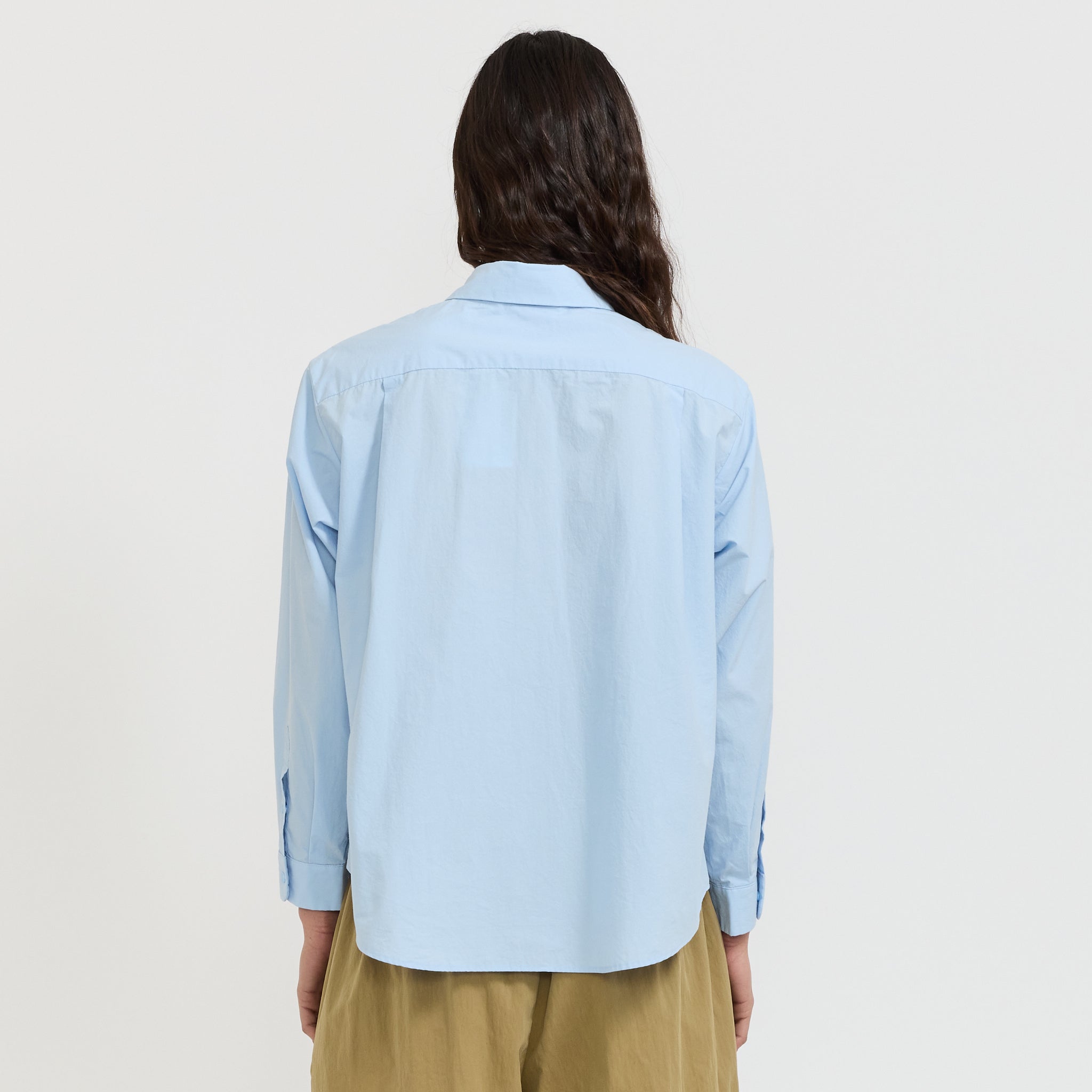 Danton | Washed Shirt Sax | Maplestore