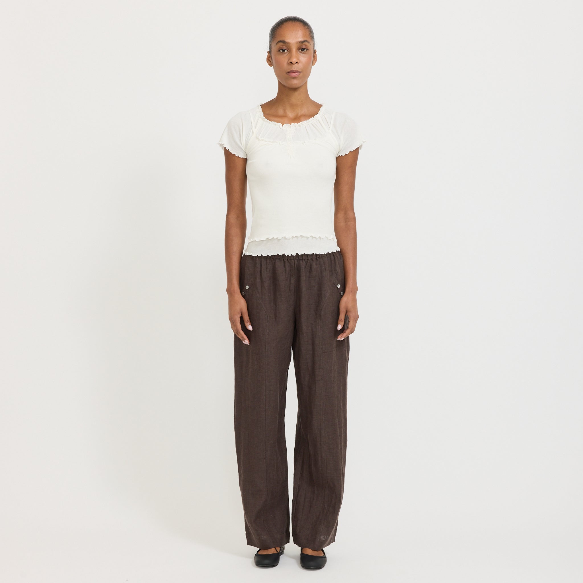 Angle Pocket Pant Bark