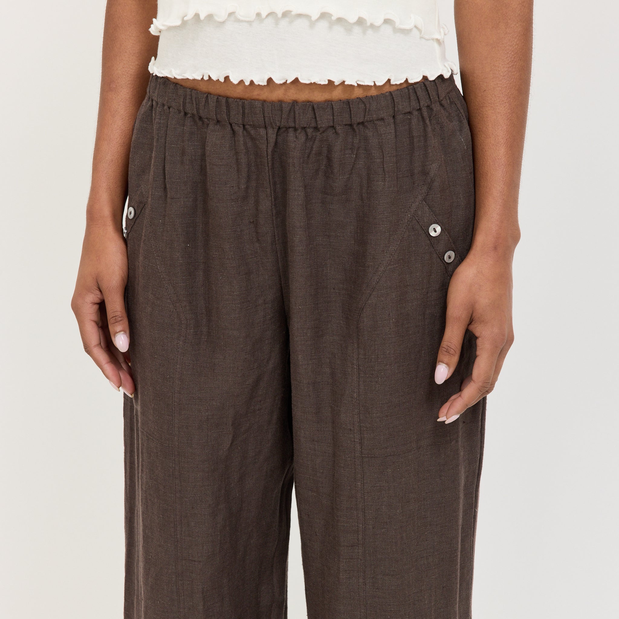 Angle Pocket Pant Bark