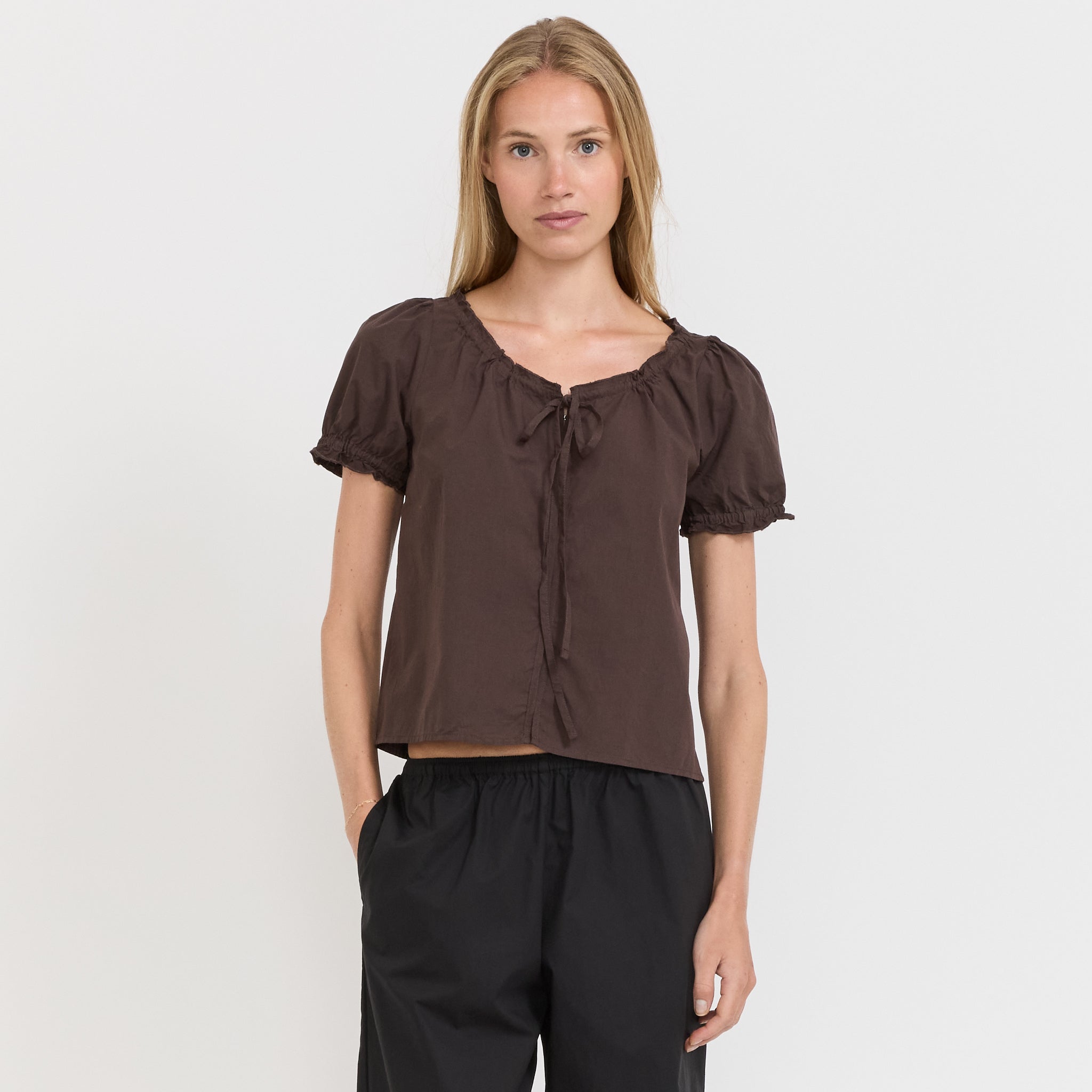 Deiji Studios | Close Shirt Sepia | Maplestore