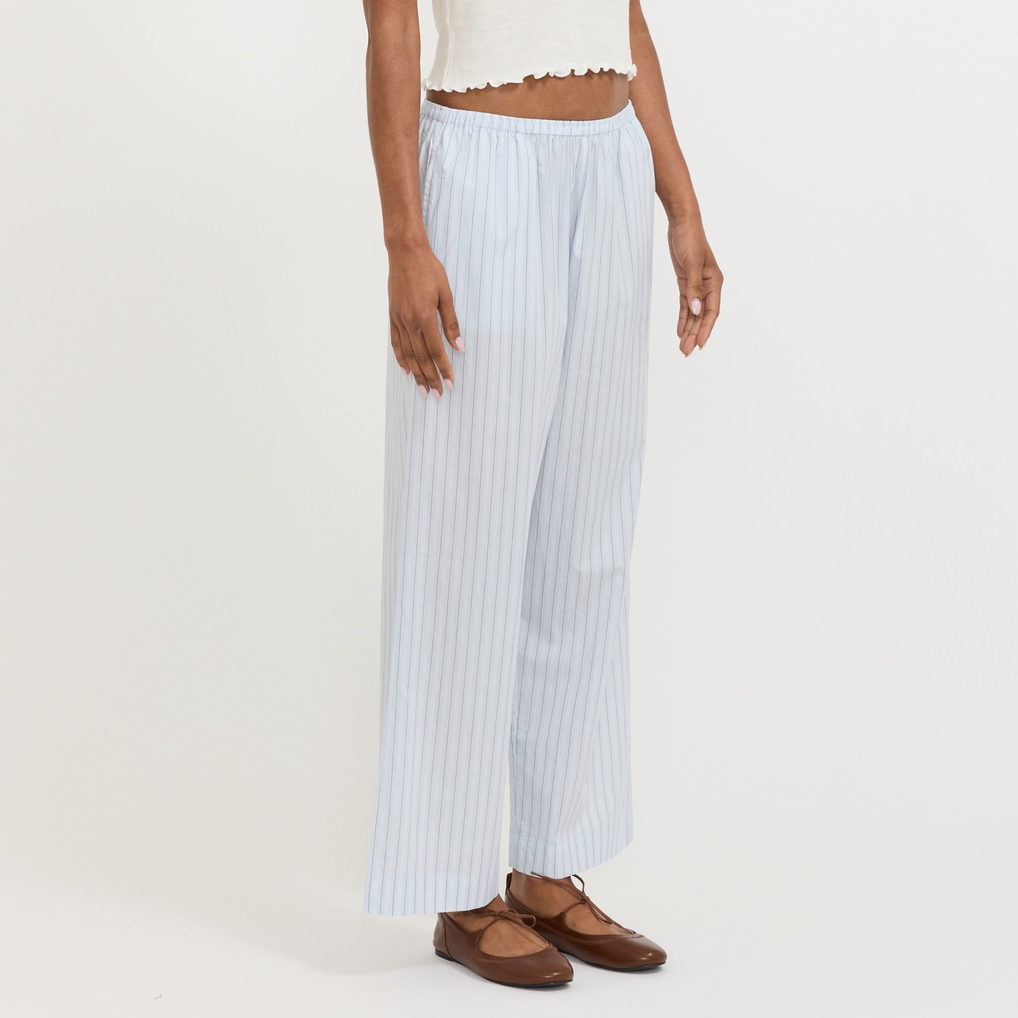 Ease Trouser Mineral Stripe