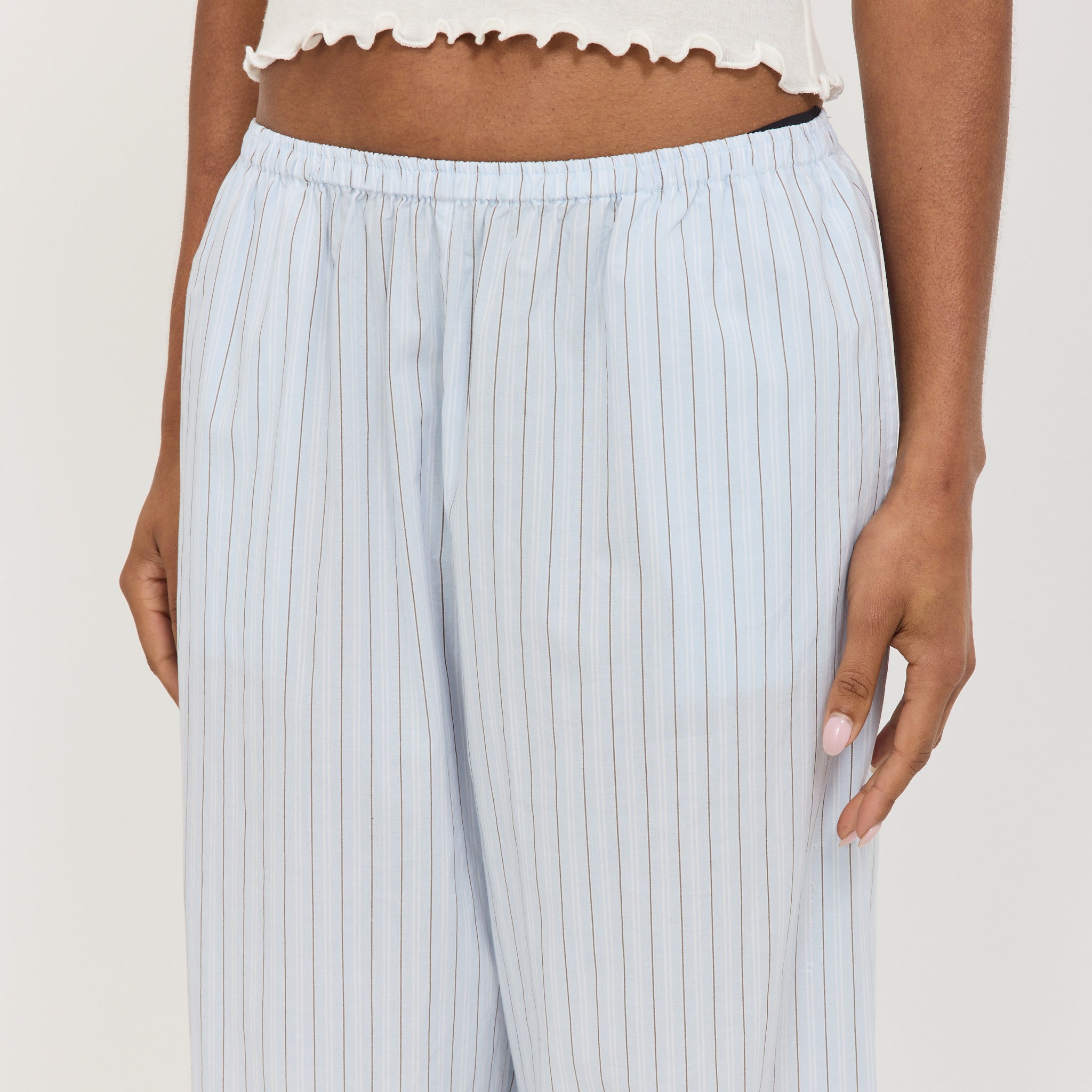 Ease Trouser Mineral Stripe