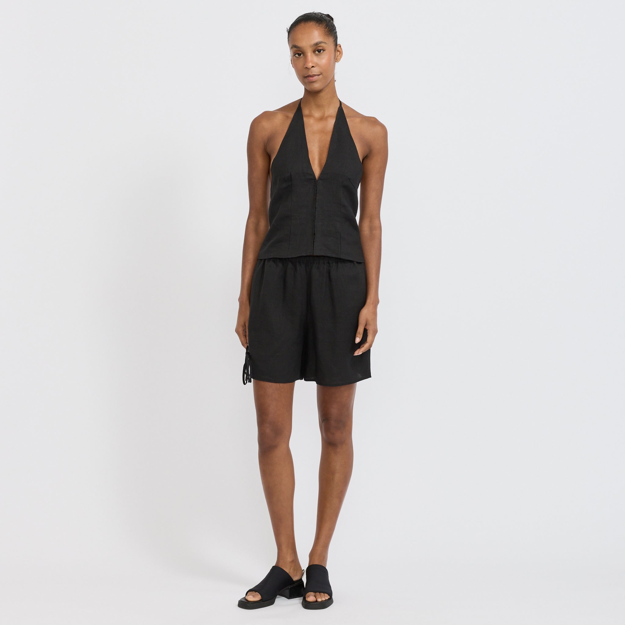 Eyelet Short Black