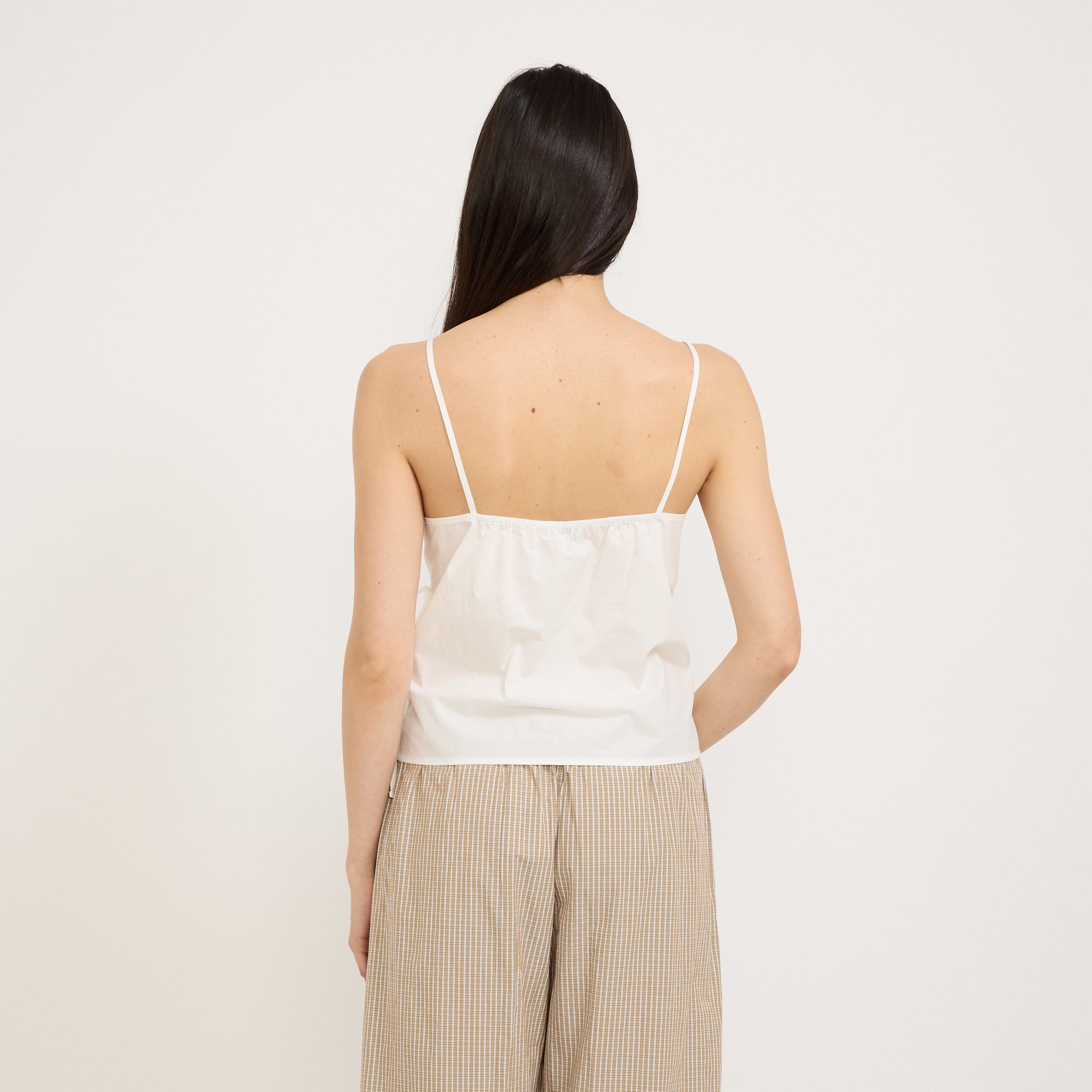 Deiji Studios | Eyelet Top White | Maplestore