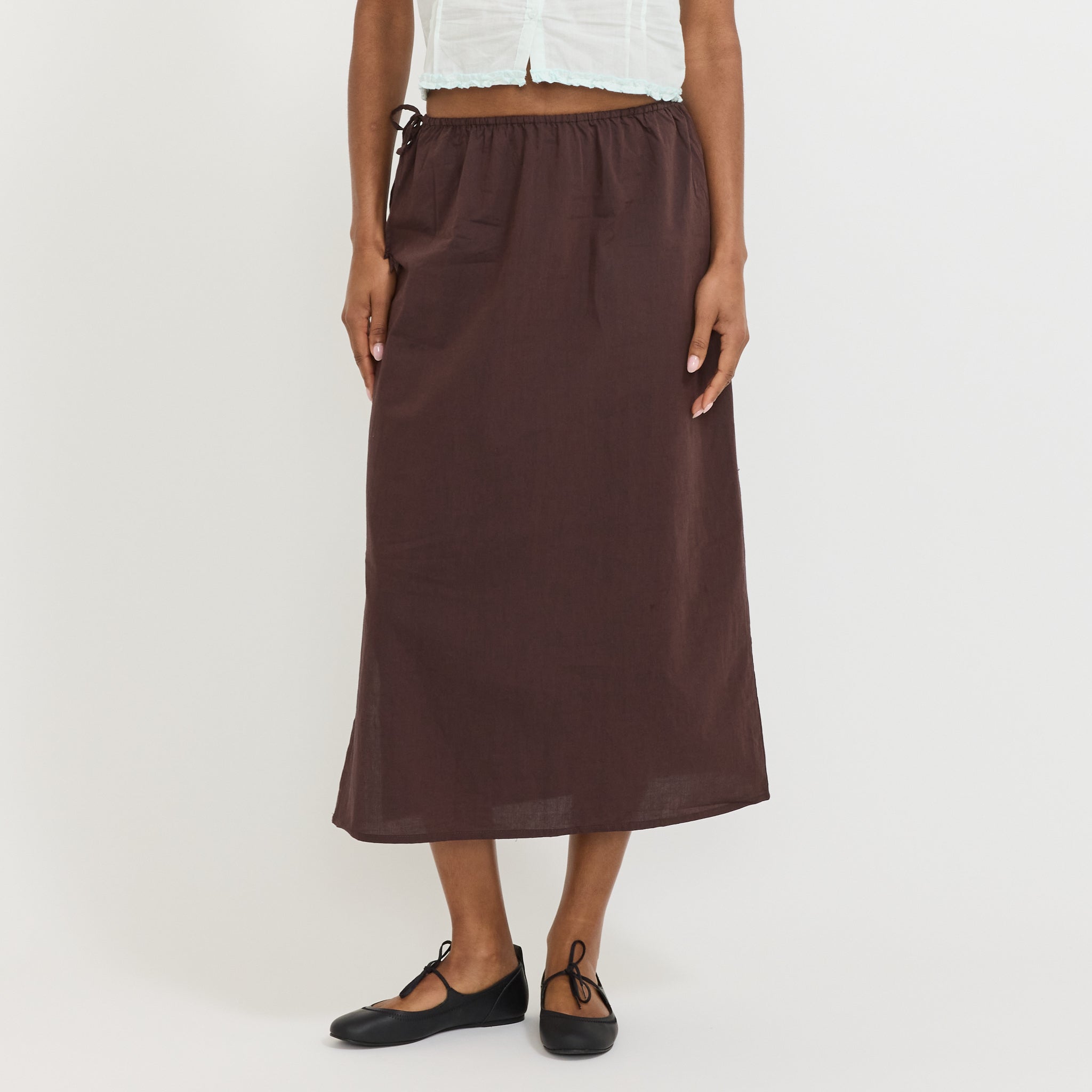 Mid Day Skirt Umber