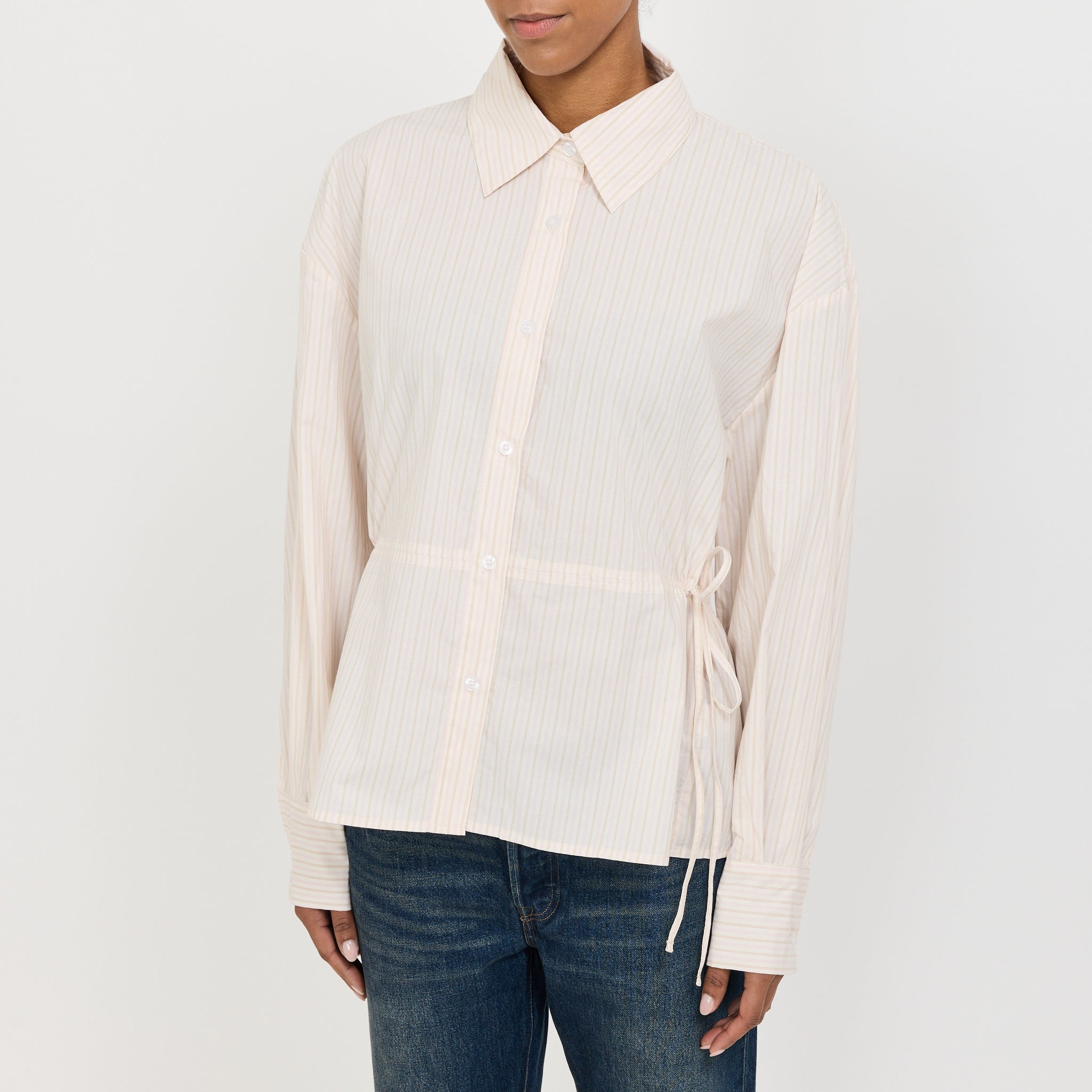Deiji Studios | Room Shirt Dusty Stripe | Maplestore