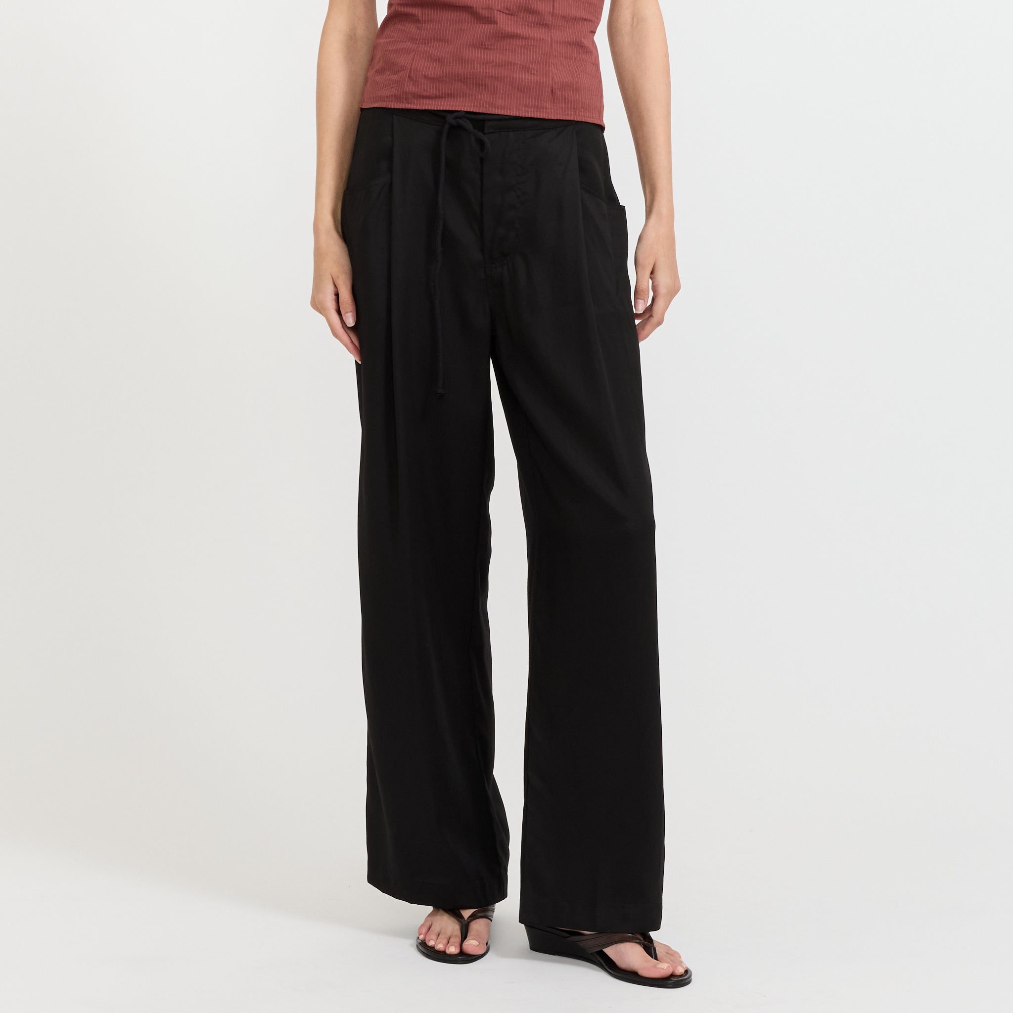 Tencel Pant Black