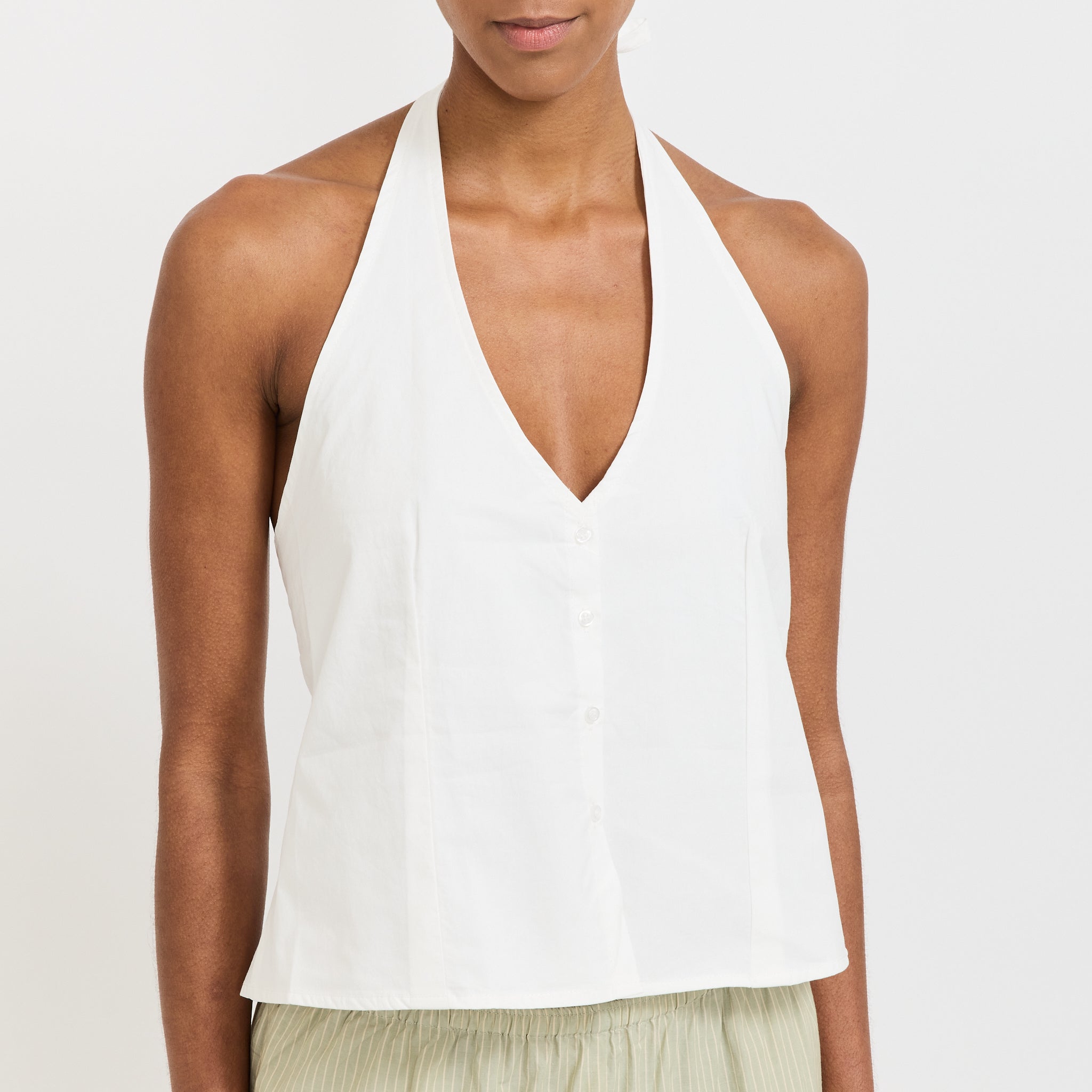 Deiji Studios | Waist Halter White | Maplestore