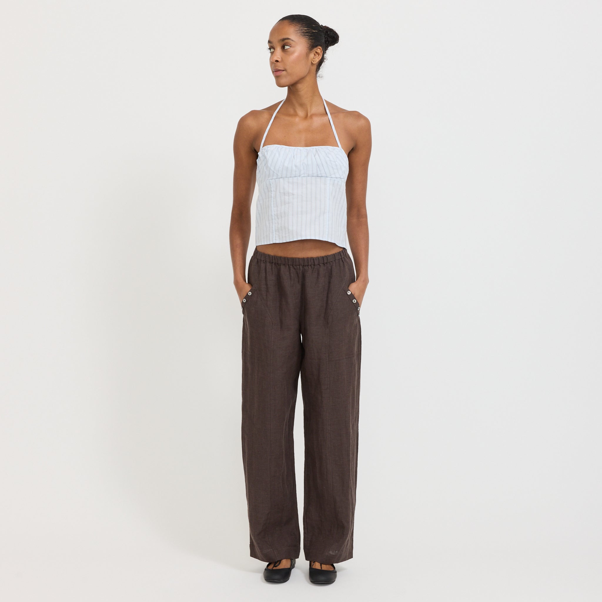 Strap Top Mineral Stripe