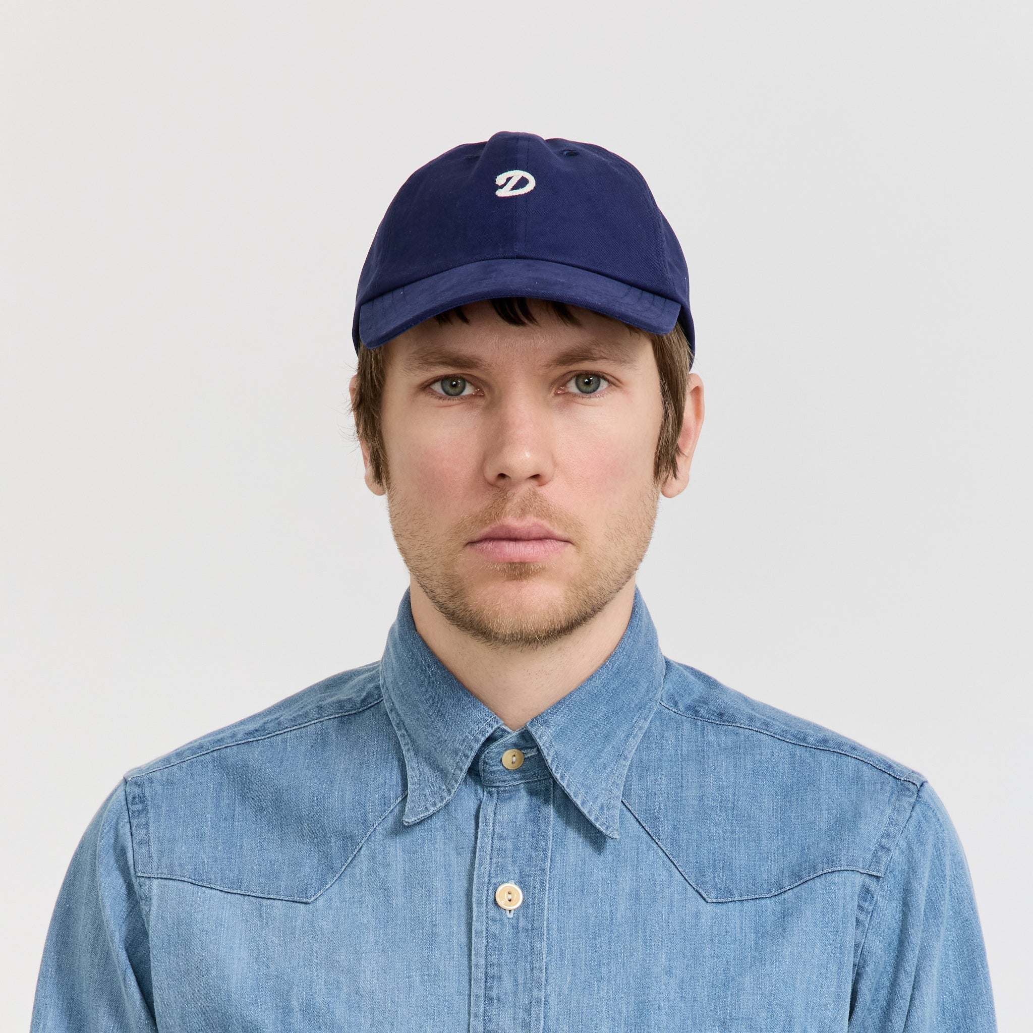 Chainstitched 'D' Cap Navy