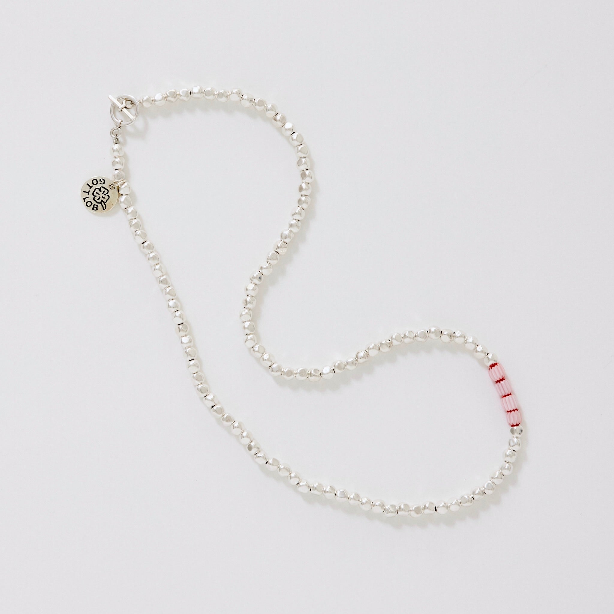 Edition 2 Necklace Pink/Dark Red