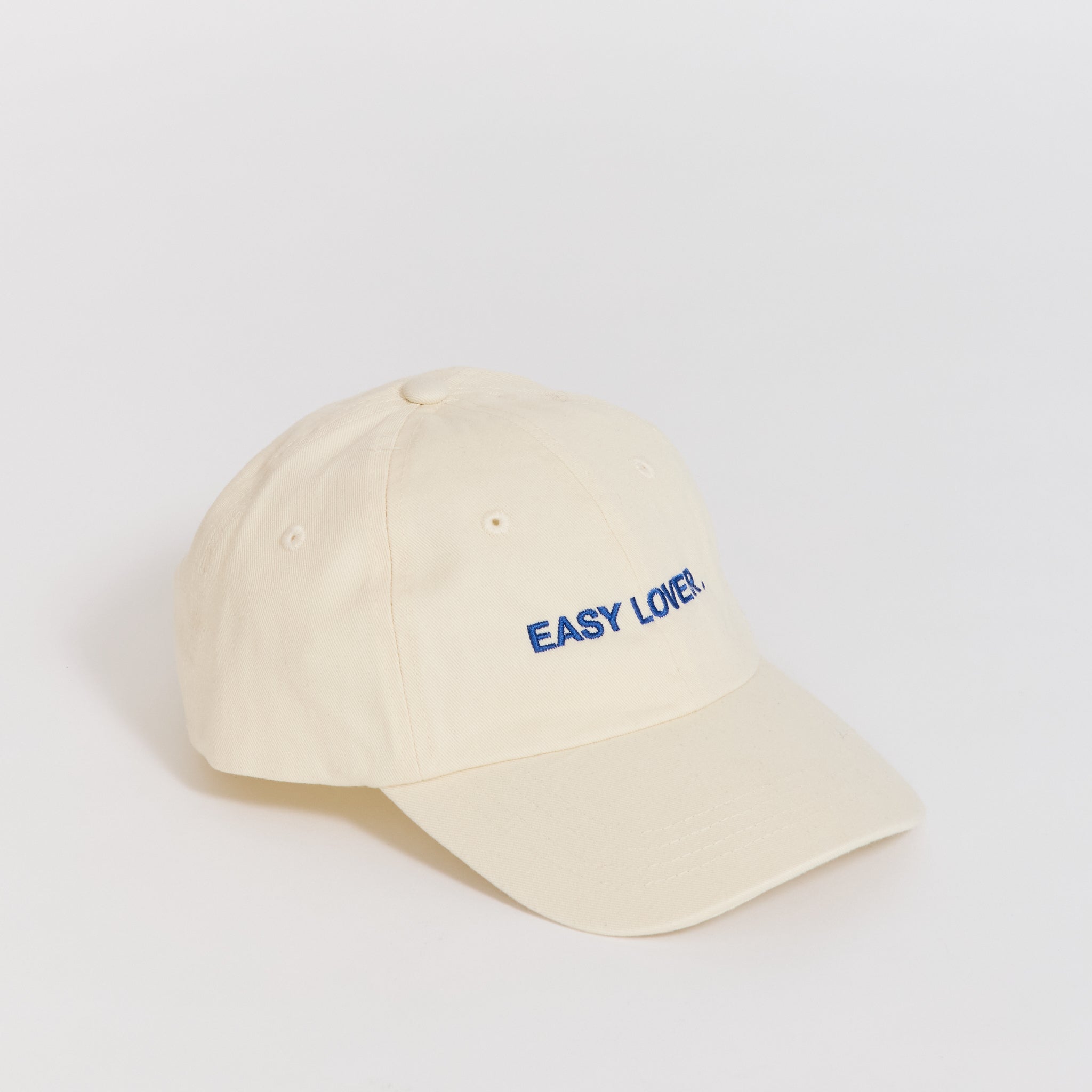 Easy Lover Embroidered Cap Beige