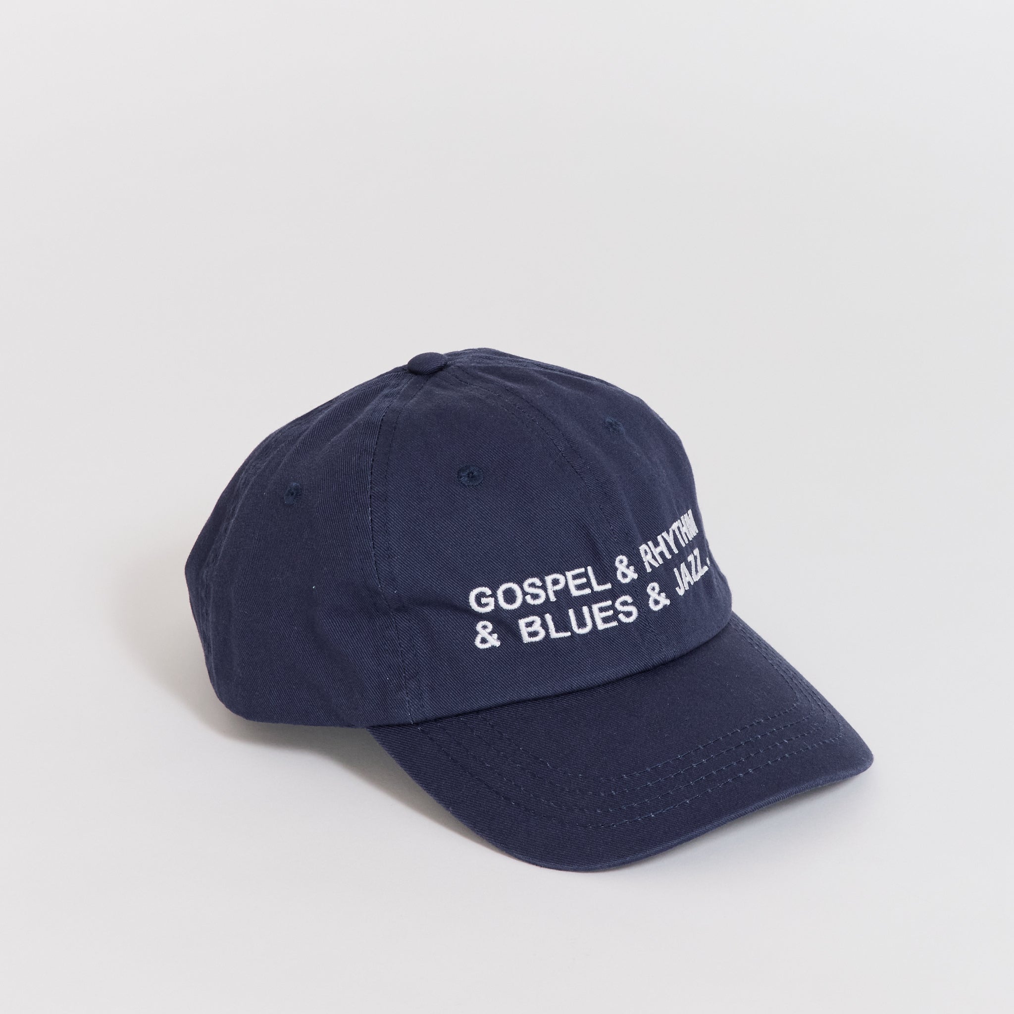 Gospel & Rhythm & Blues & Jazz Embroidered Cap Navy