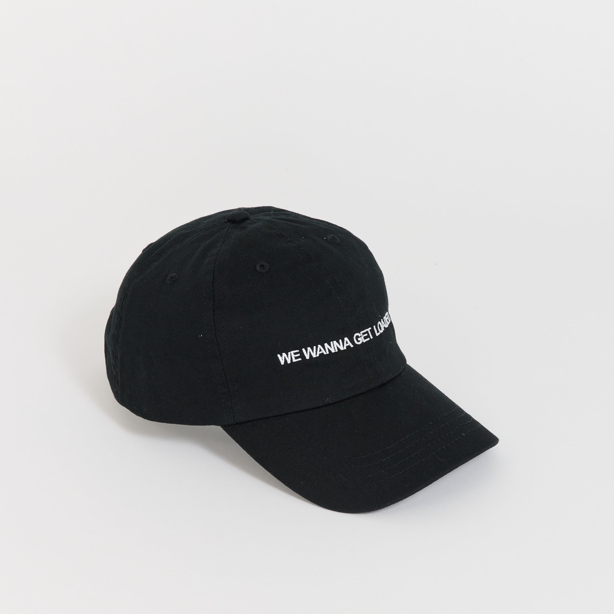 Easy Listening | We Wanna Get Loaded Embroidered Cap Black | Maplestore