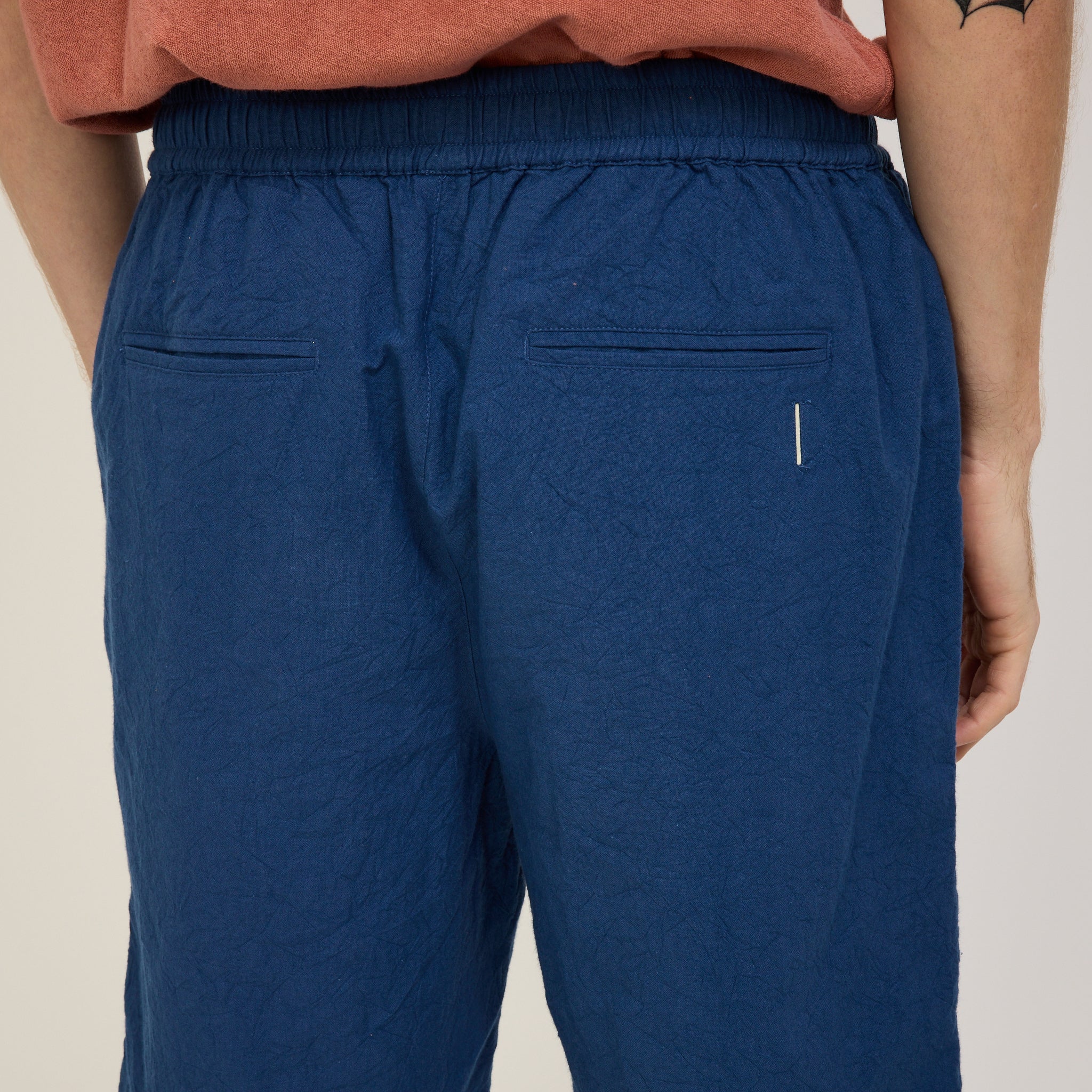 Folk | Assembly Short Blue Crinkle | Maplestore