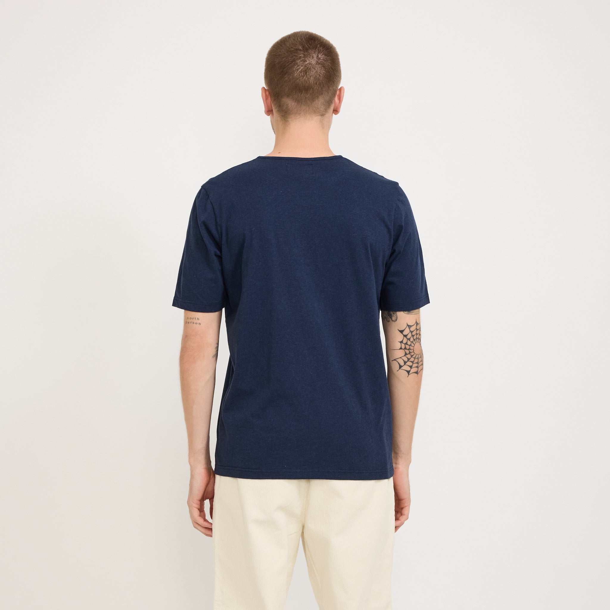 Folk | Everyday Tee Navy Melange | Maplestore