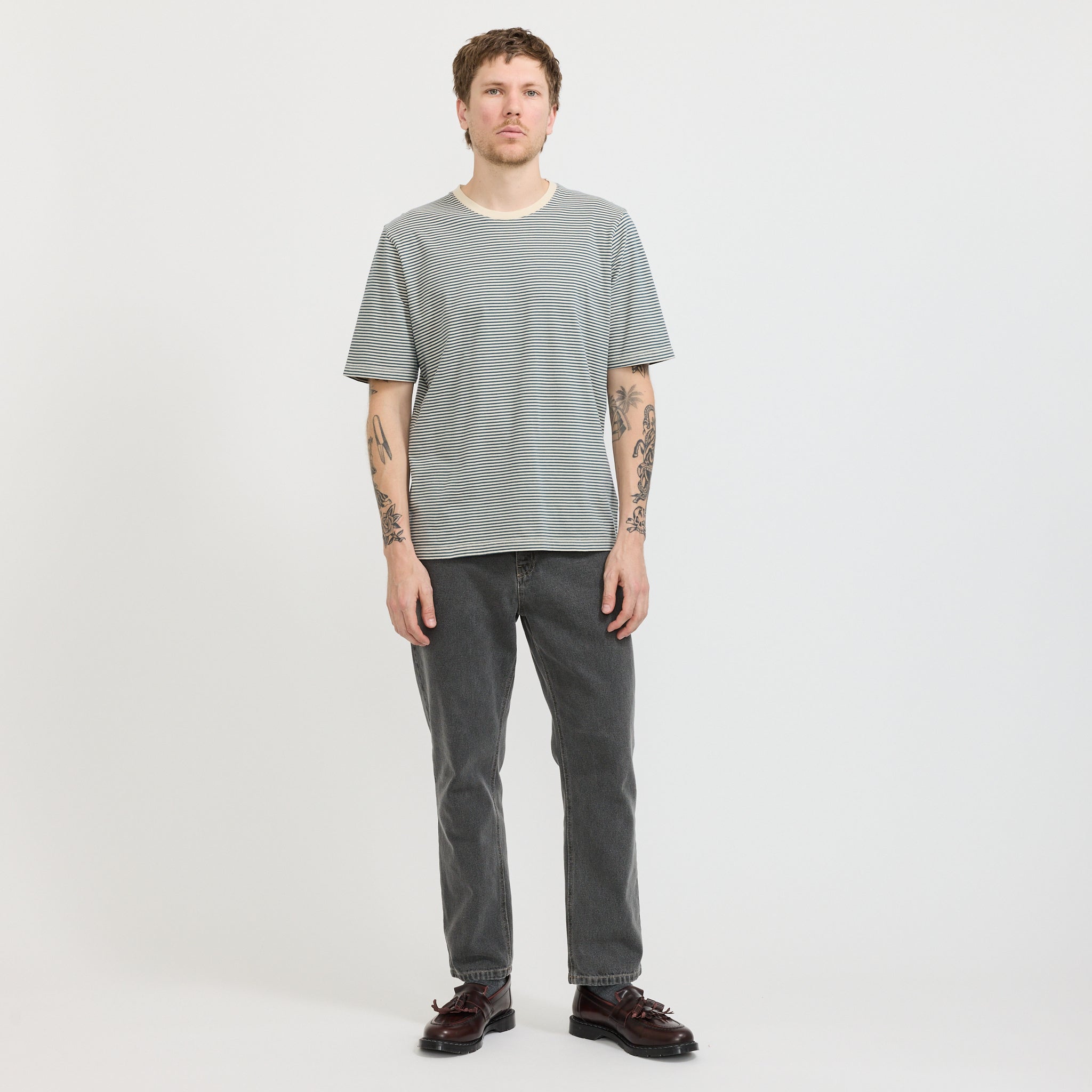 5 Pocket Jean Smoke Grey Denim