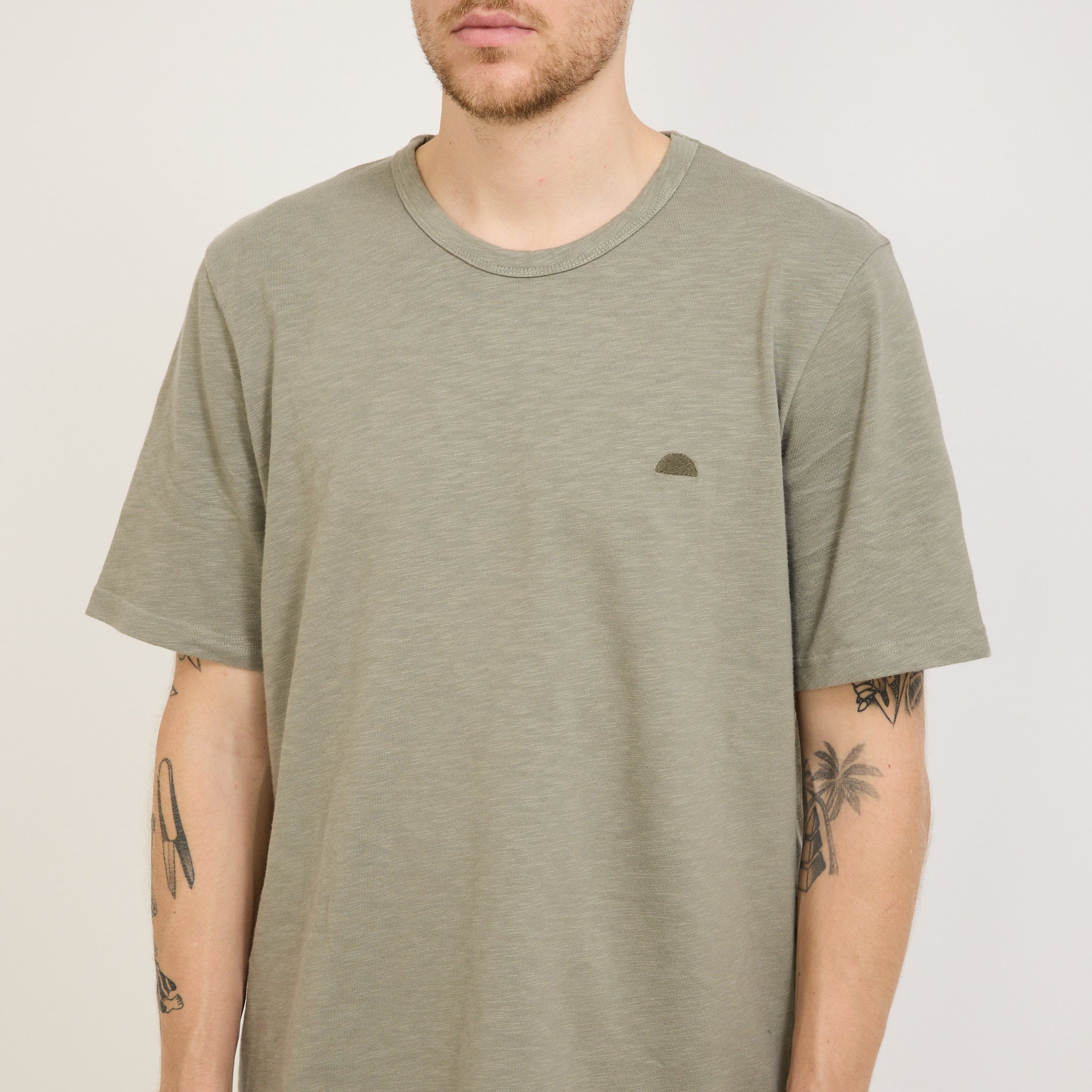 Folk | Slub Tee Light Sage | Maplestore