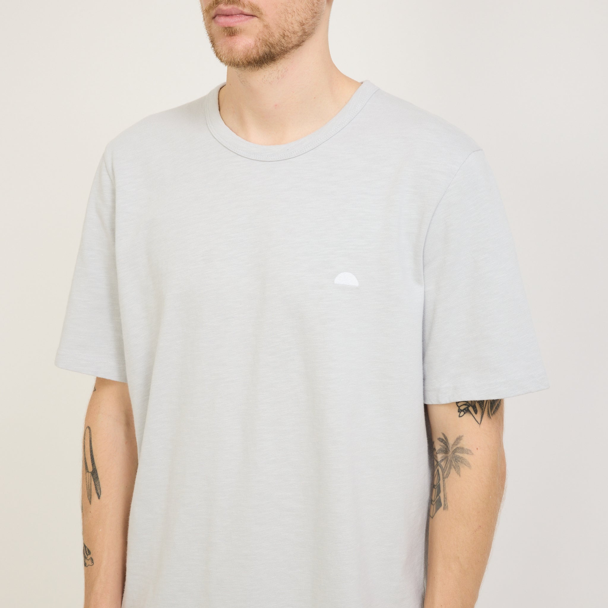 Folk | Slub Tee Mineral Blue | Maplestore