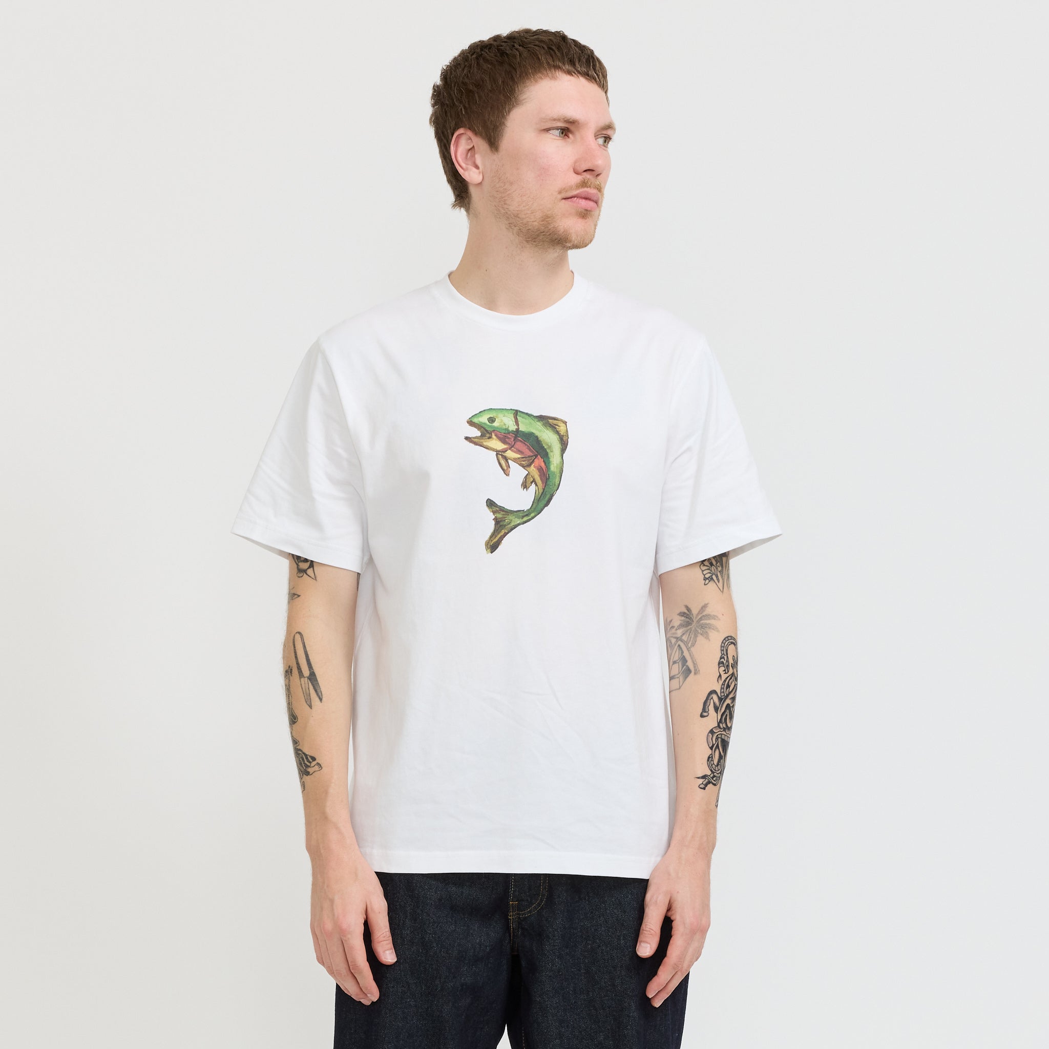 Foret | Catch T-Shirt White | Maplestore