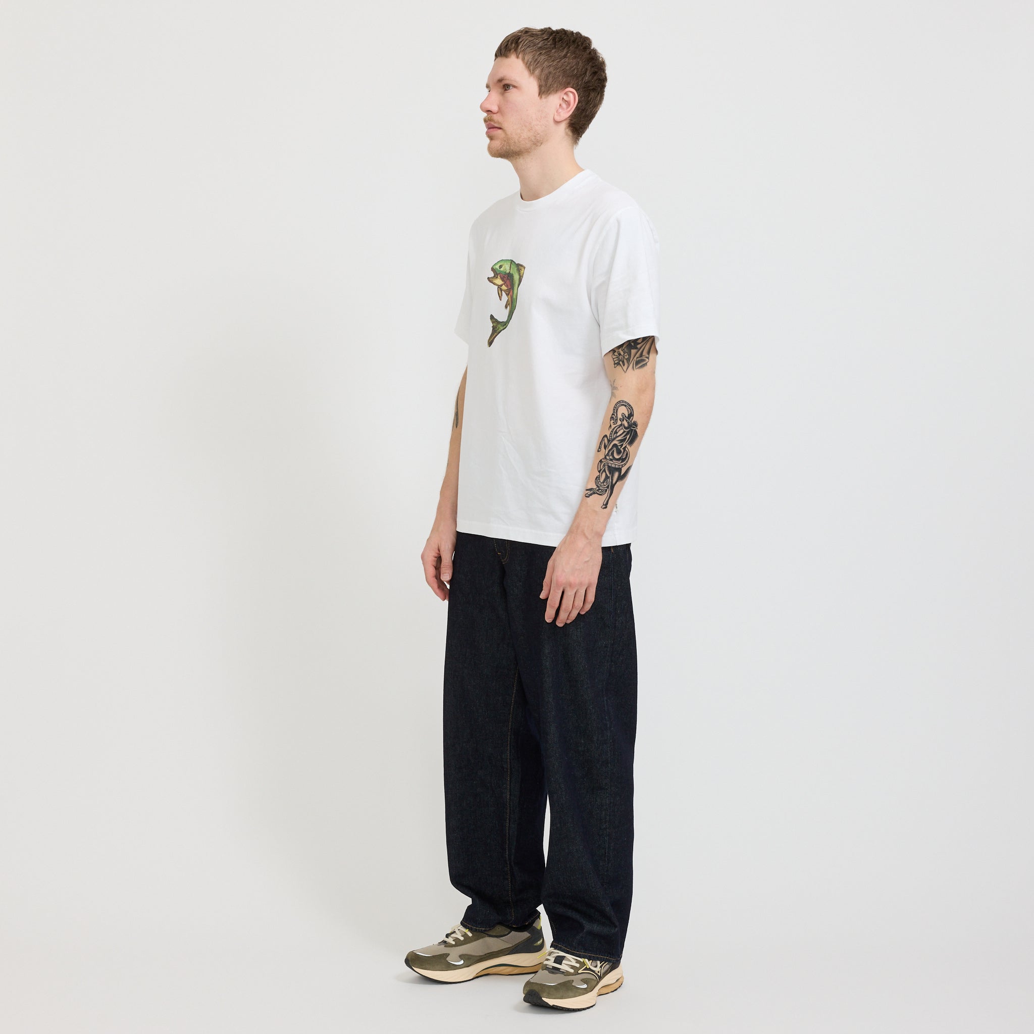 Foret | Catch T-Shirt White | Maplestore