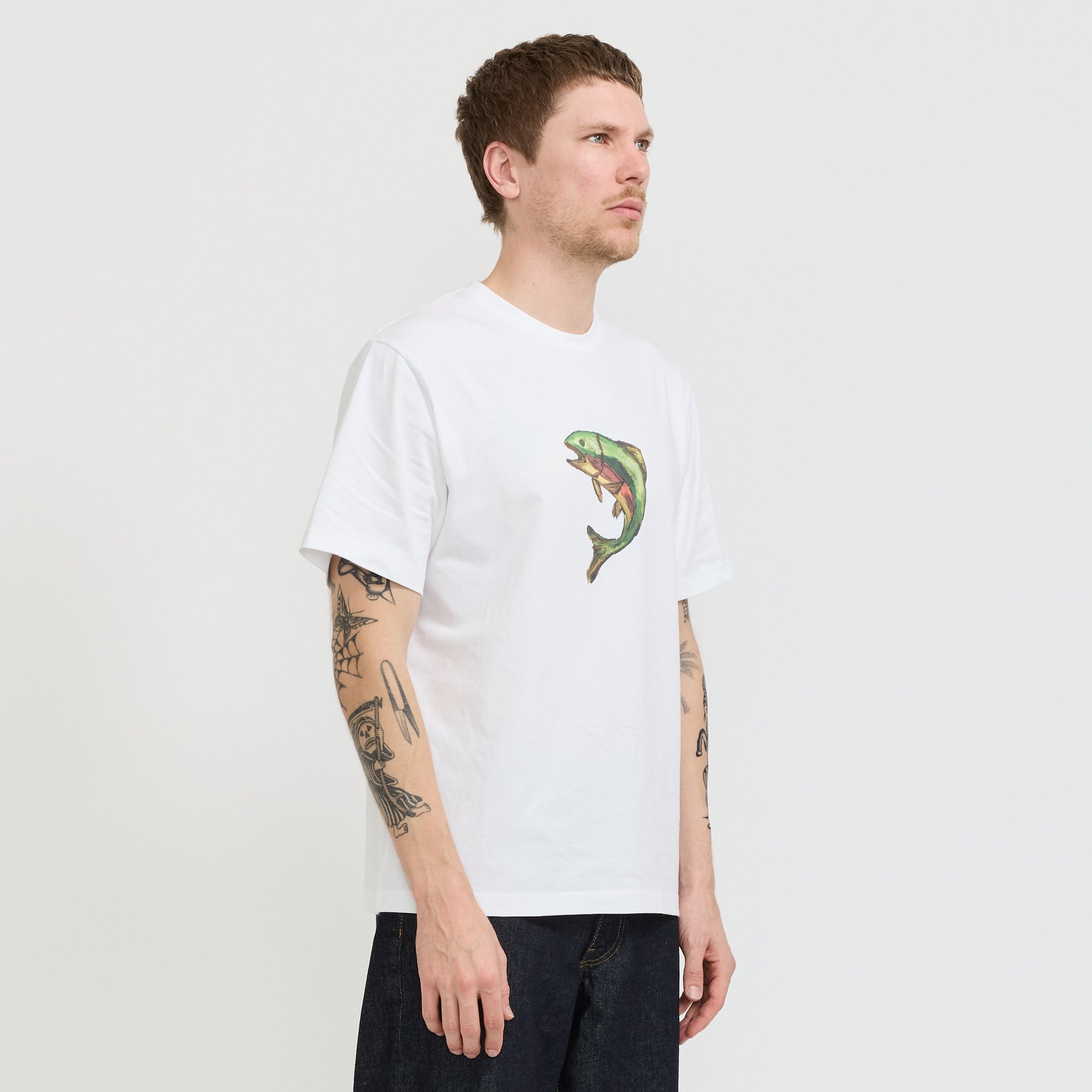 Foret | Catch T-Shirt White | Maplestore