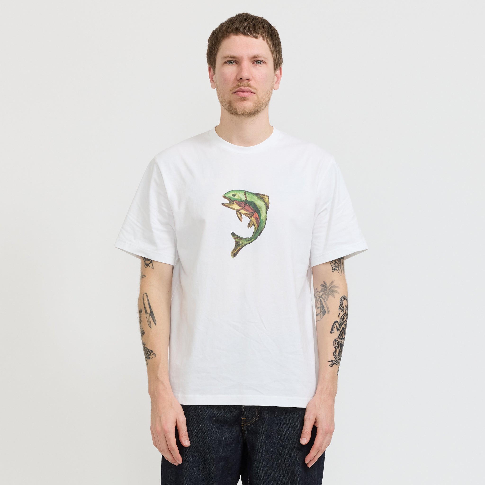 Foret | Catch T-Shirt White | Maplestore