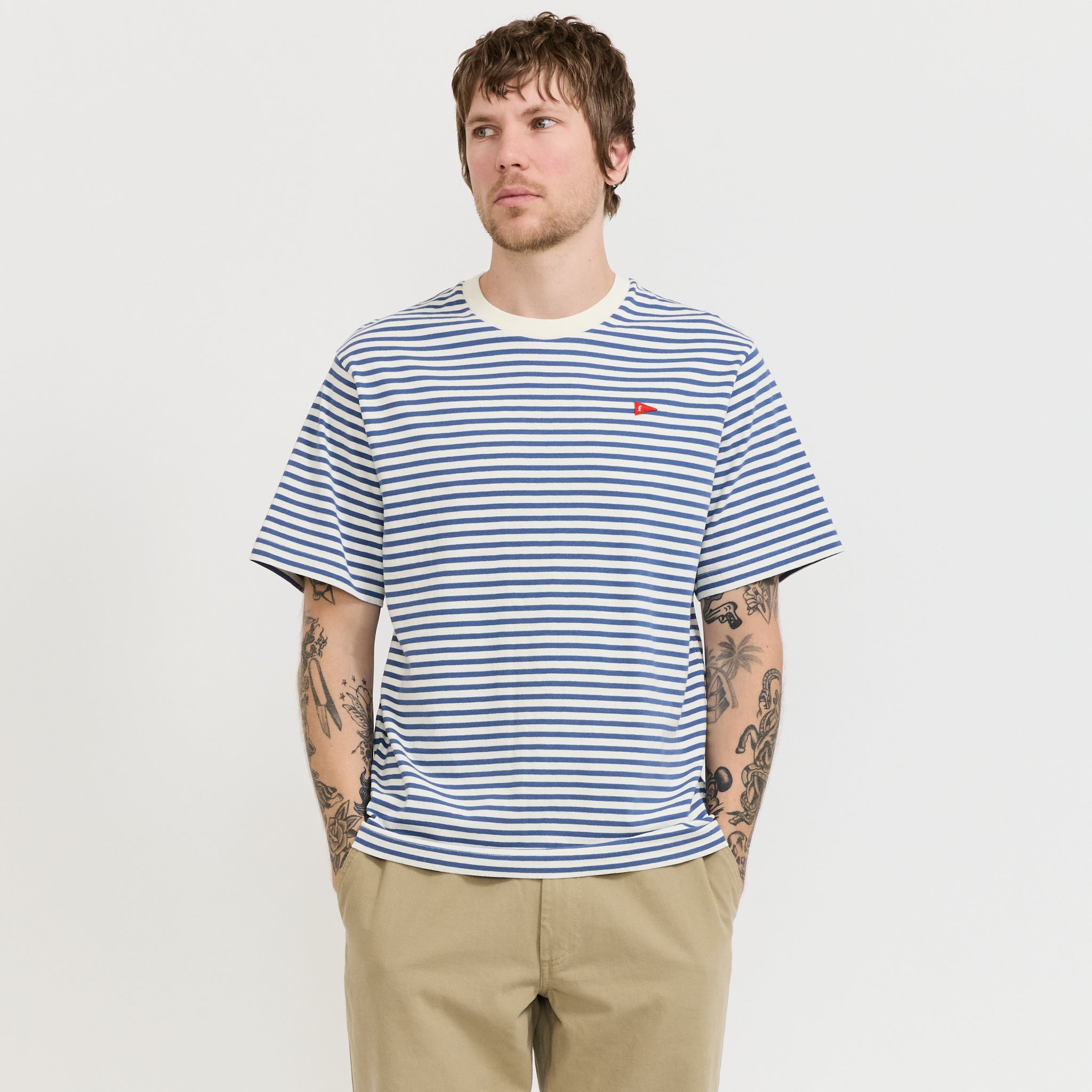 Flag T-Shirt Blue Stripe