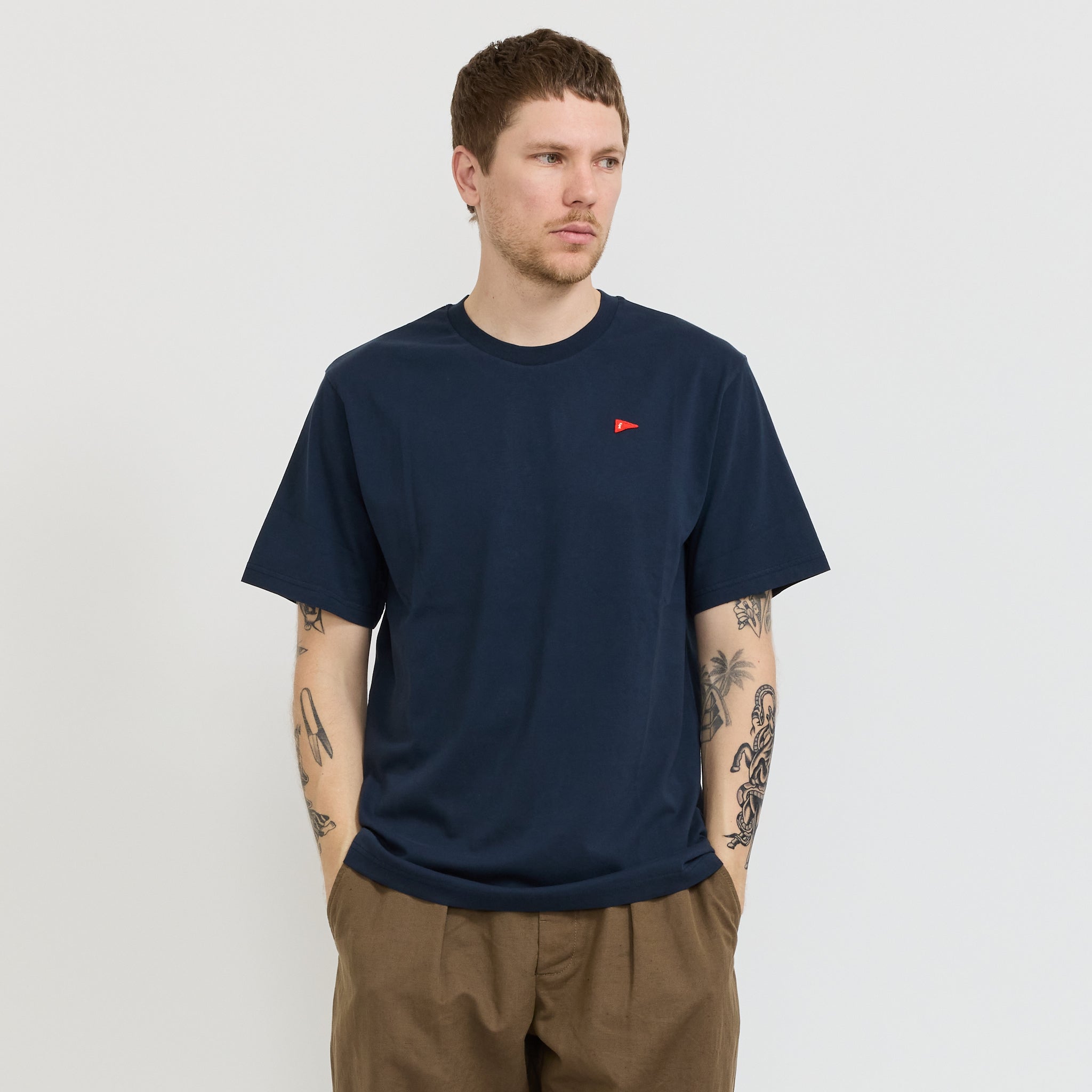 Foret | Flag T-Shirt Navy | Maplestore