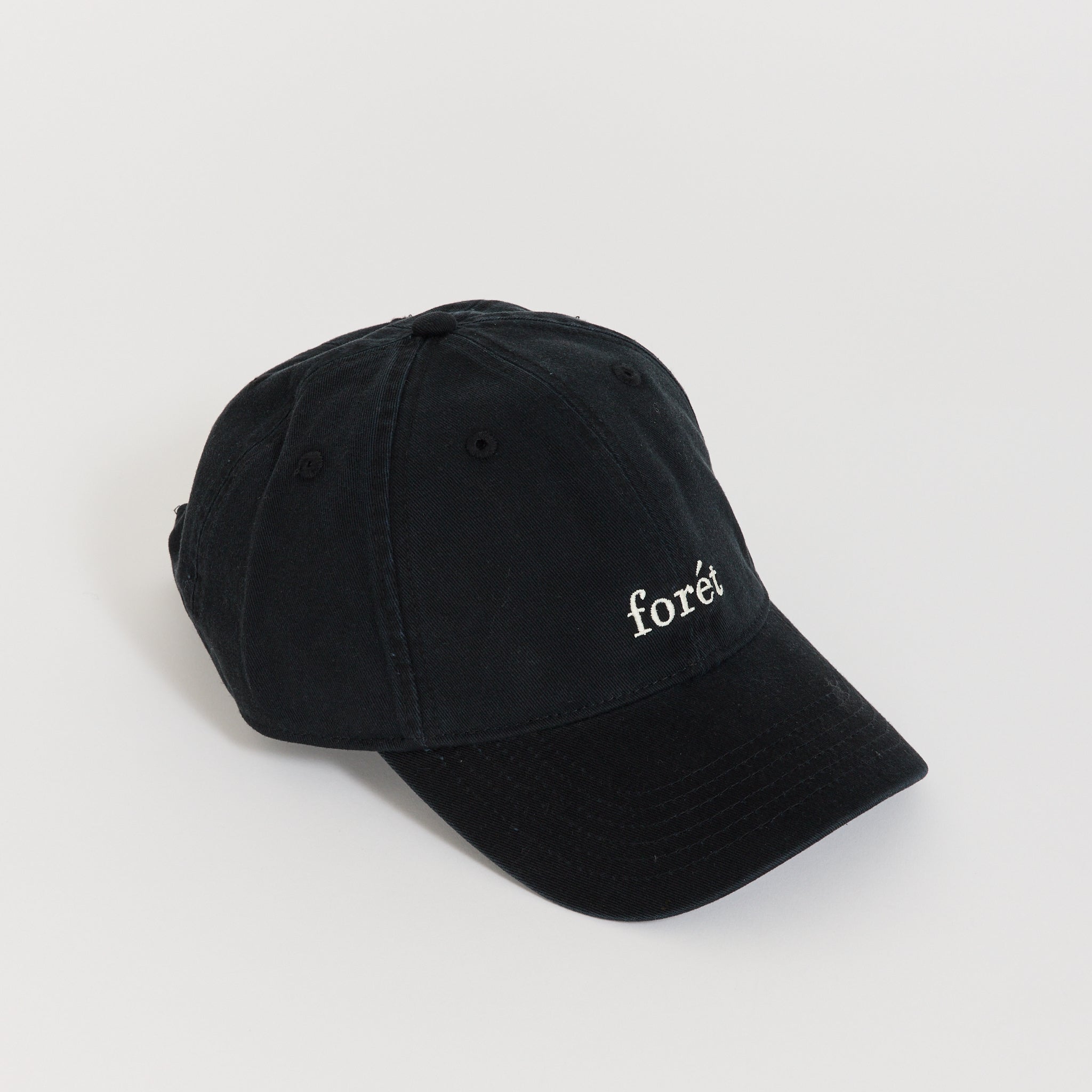 Foret | Hawk Washed Cap Black | Maplestore