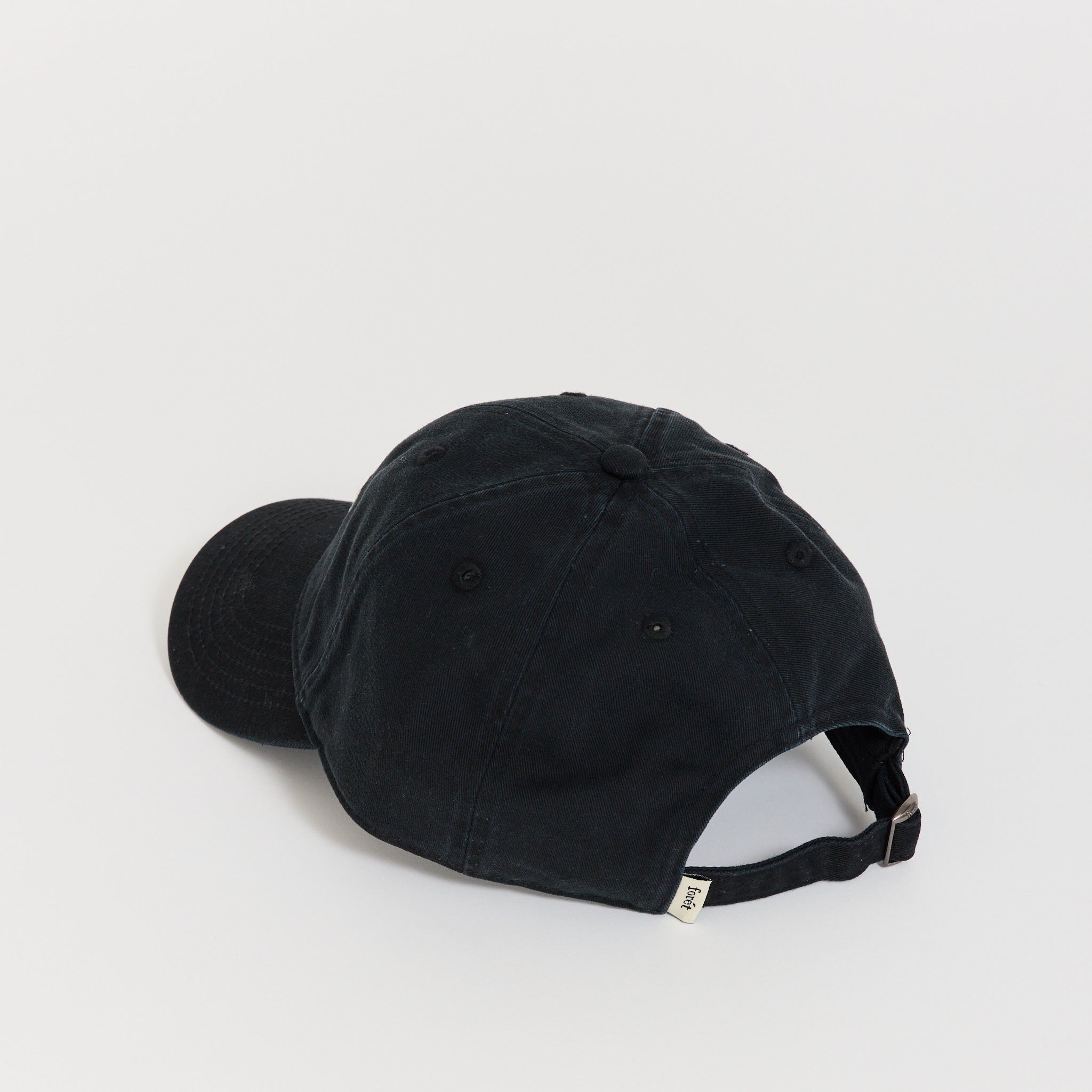 Foret | Hawk Washed Cap Black | Maplestore