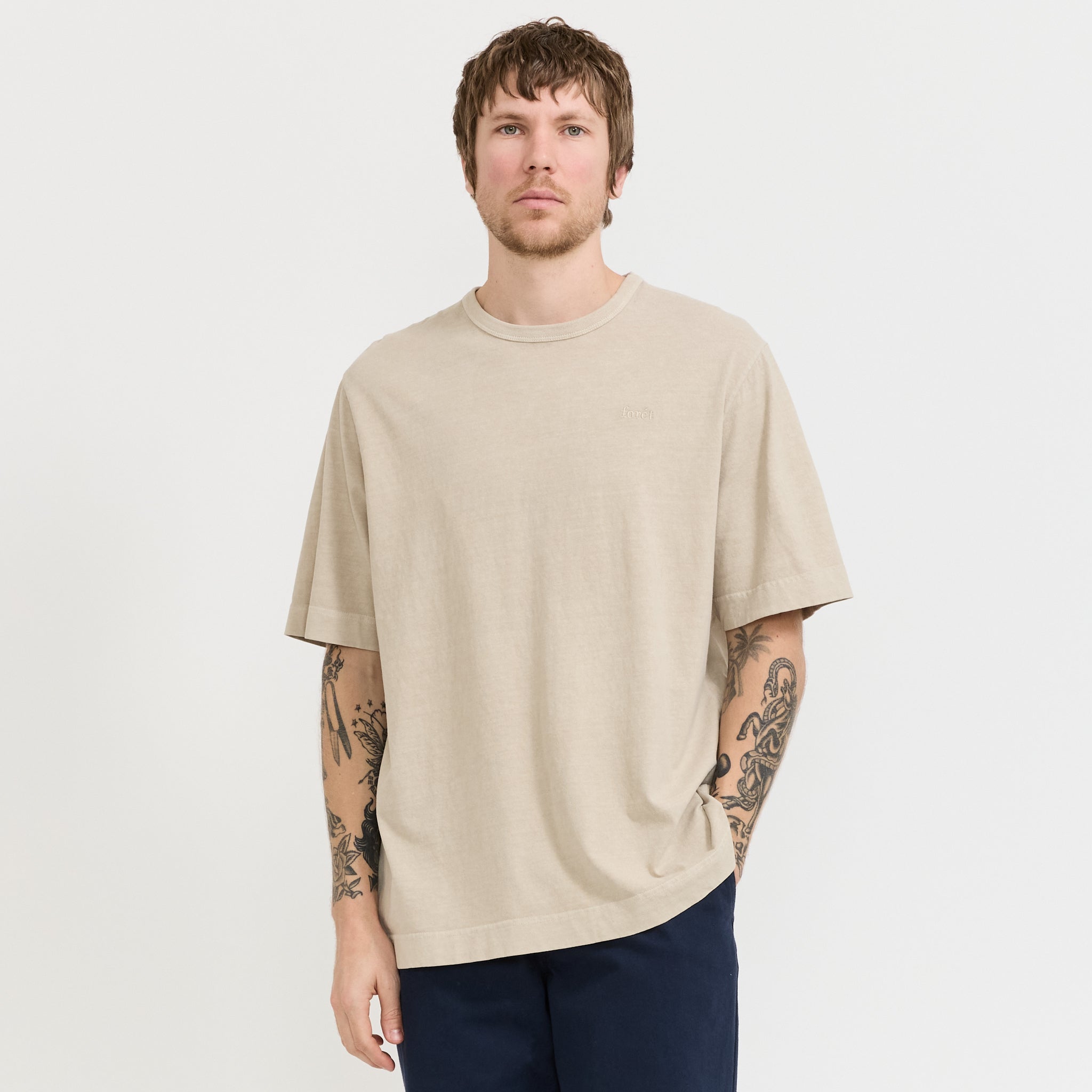 Park Relaxed Fit T-Shirt Uniform Khaki