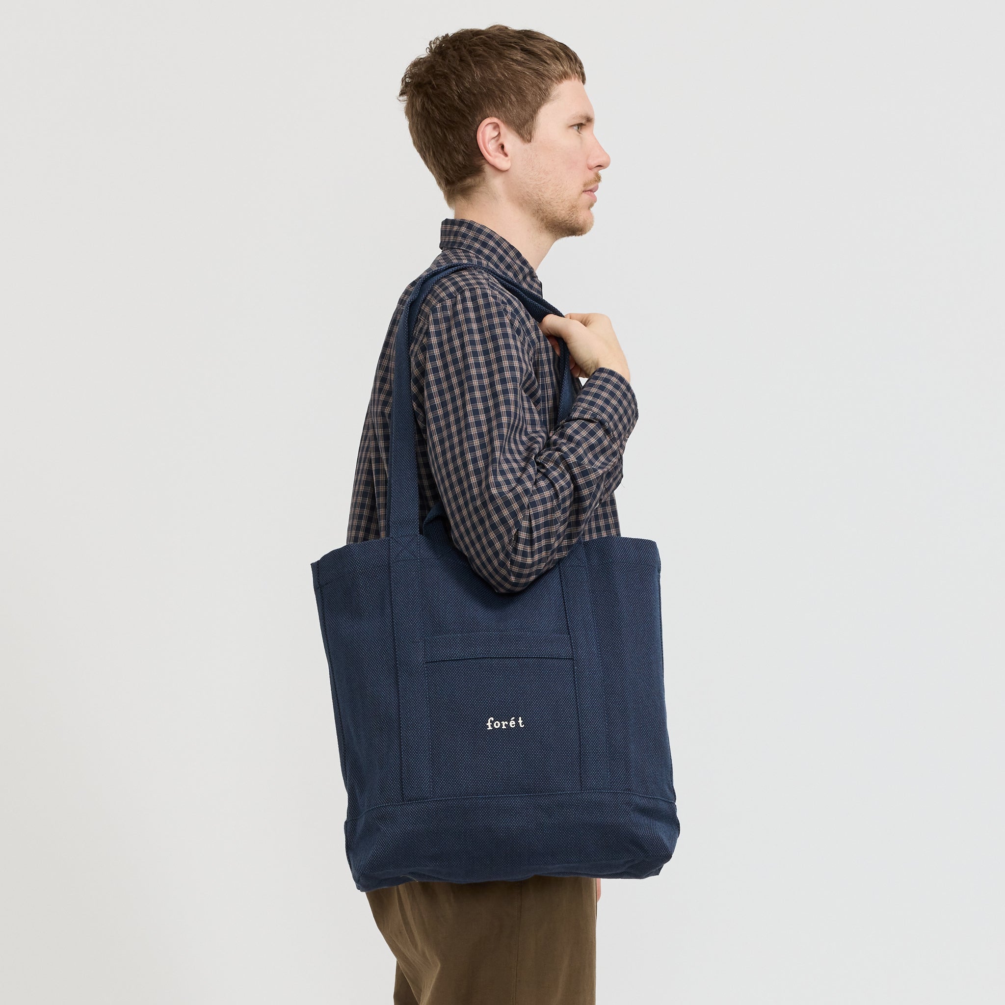 Foret | Foret Tote Bag Blue | Maplestore