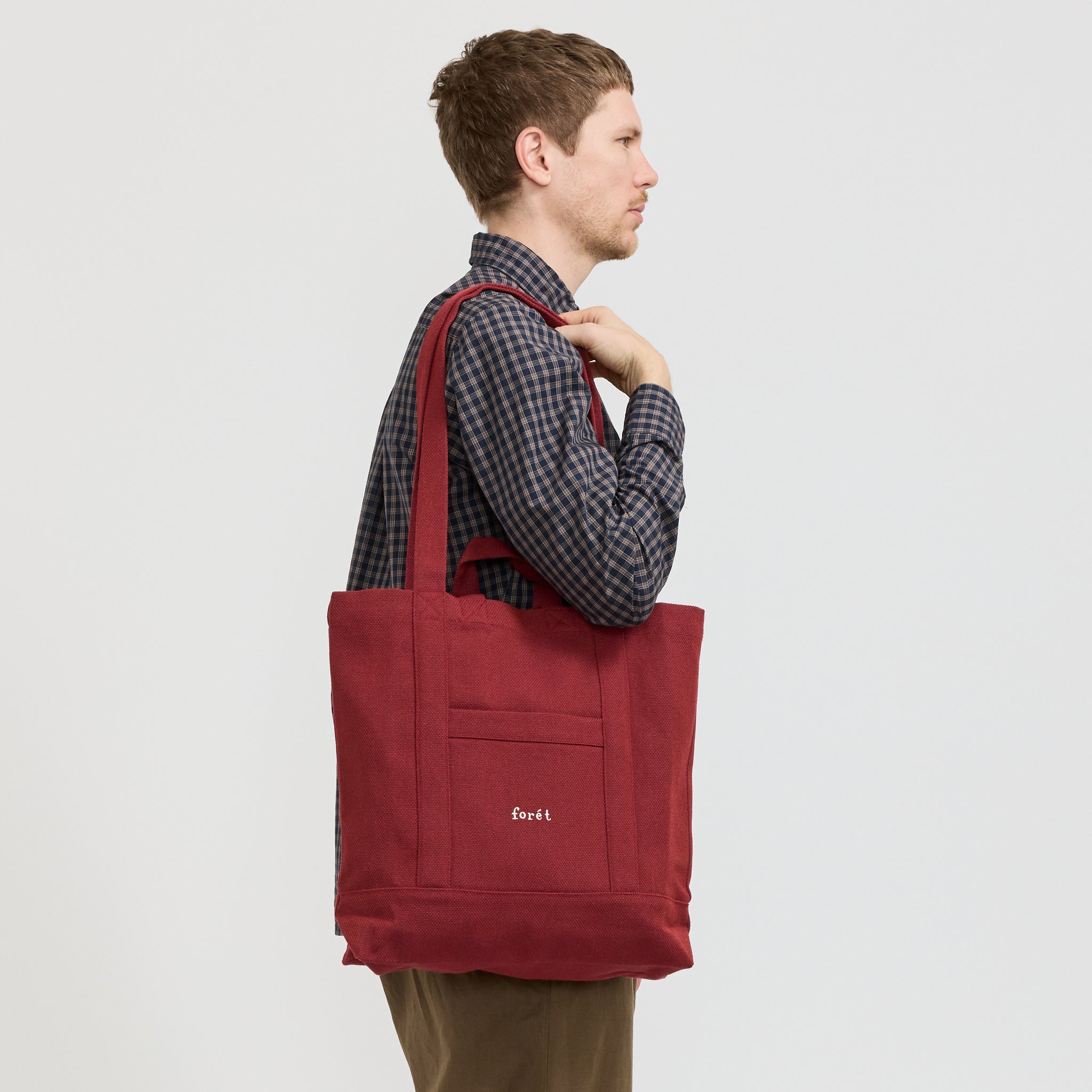 Foret | Foret Tote Bag Red | Maplestore