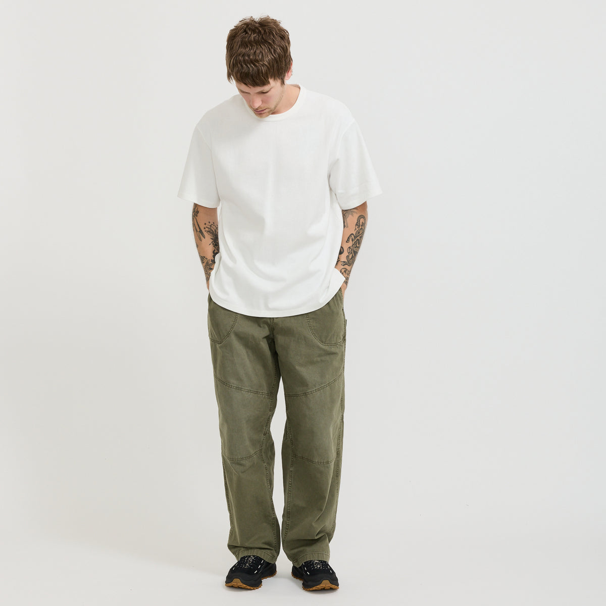 OG Double Rib Oversized Tee White