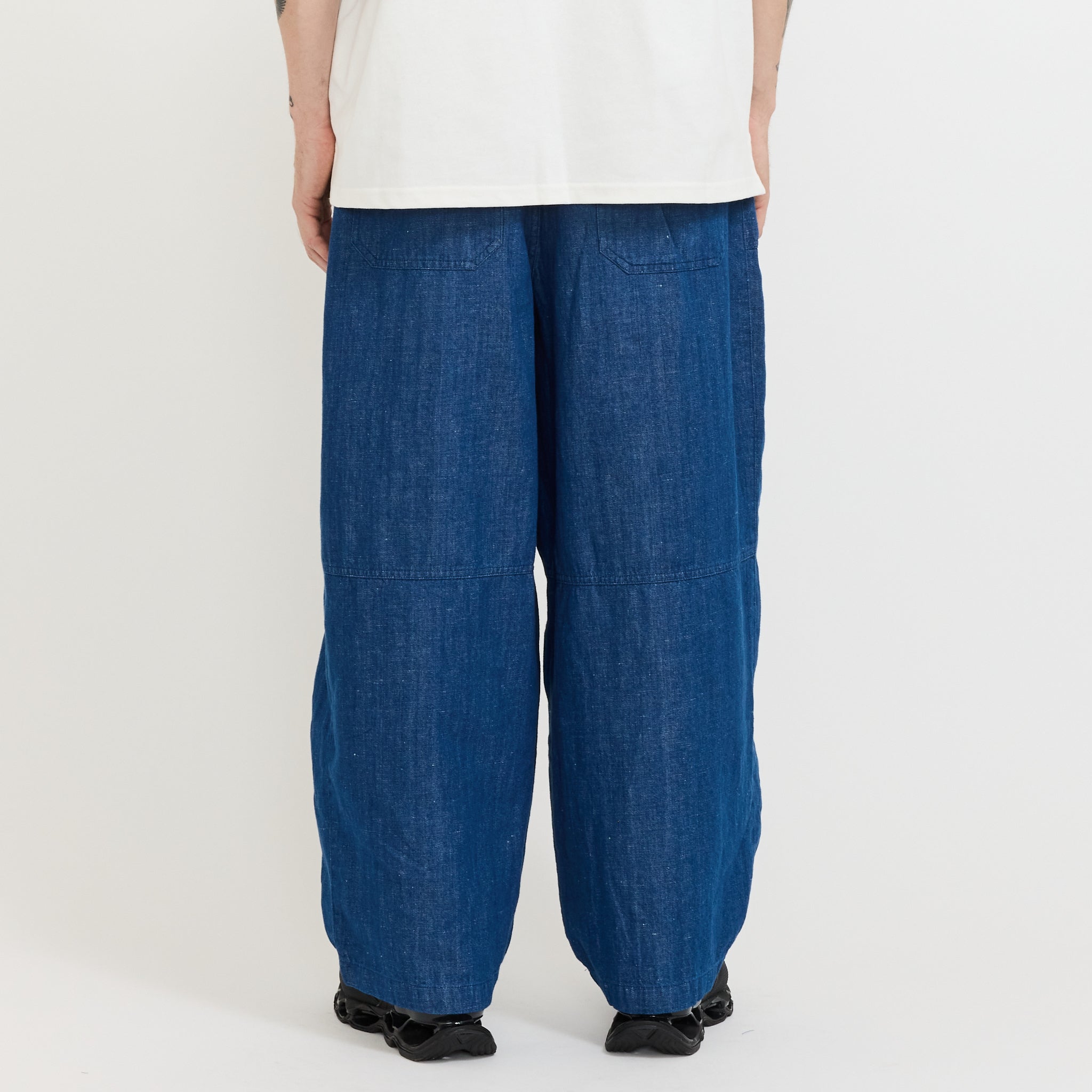Denim Balloon Pants Blue