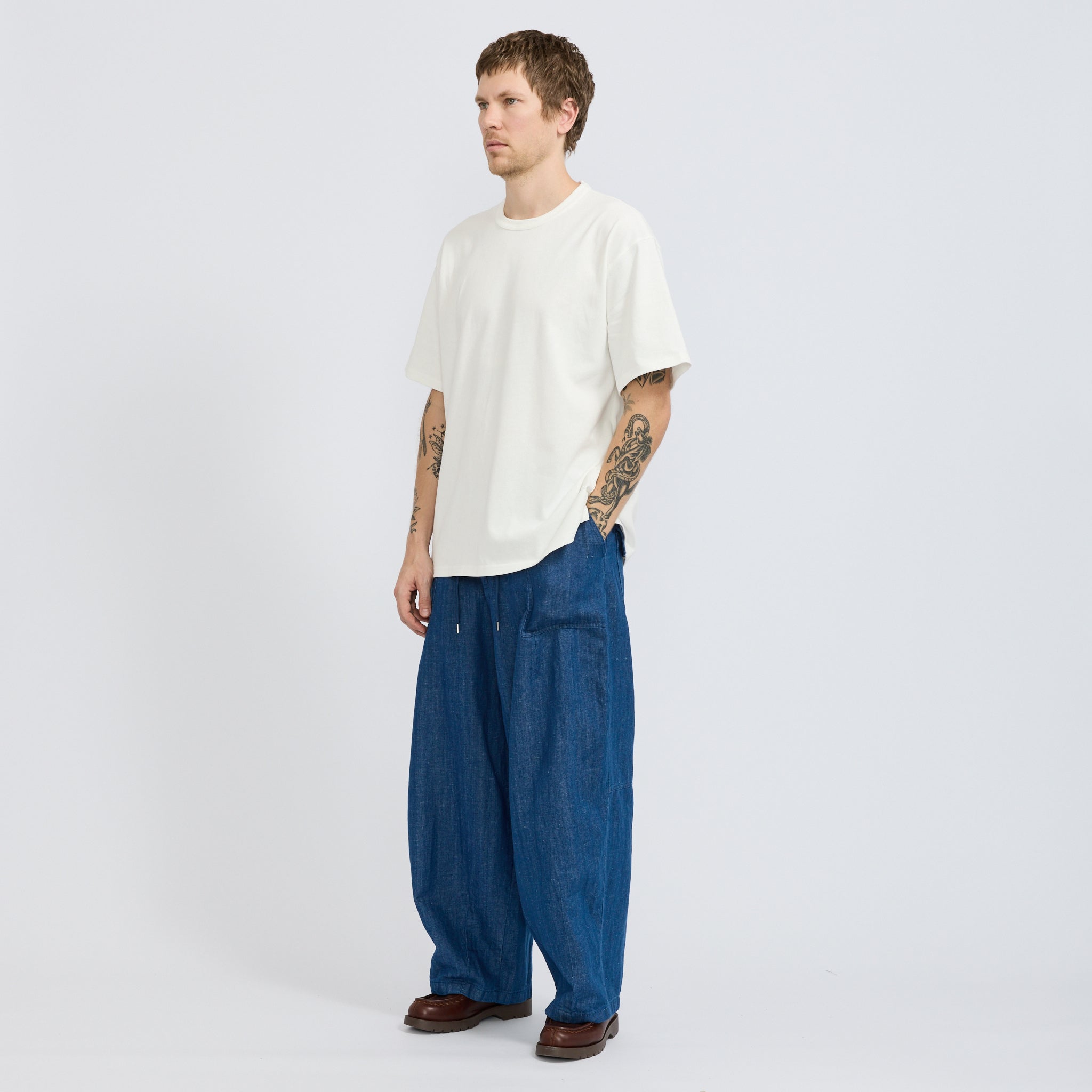 Frizmworks | OG Double Rib Oversized Tee White | Maplestore