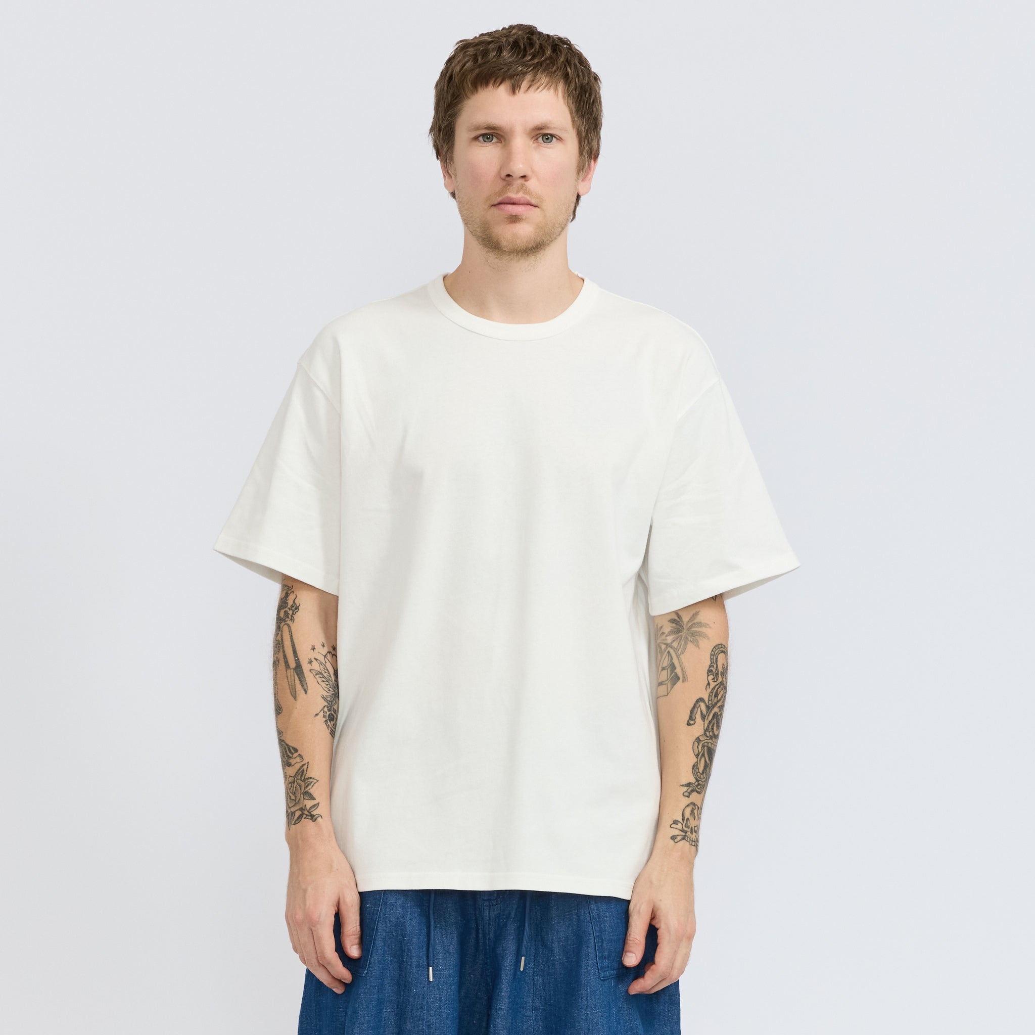 Frizmworks | OG Double Rib Oversized Tee White | Maplestore