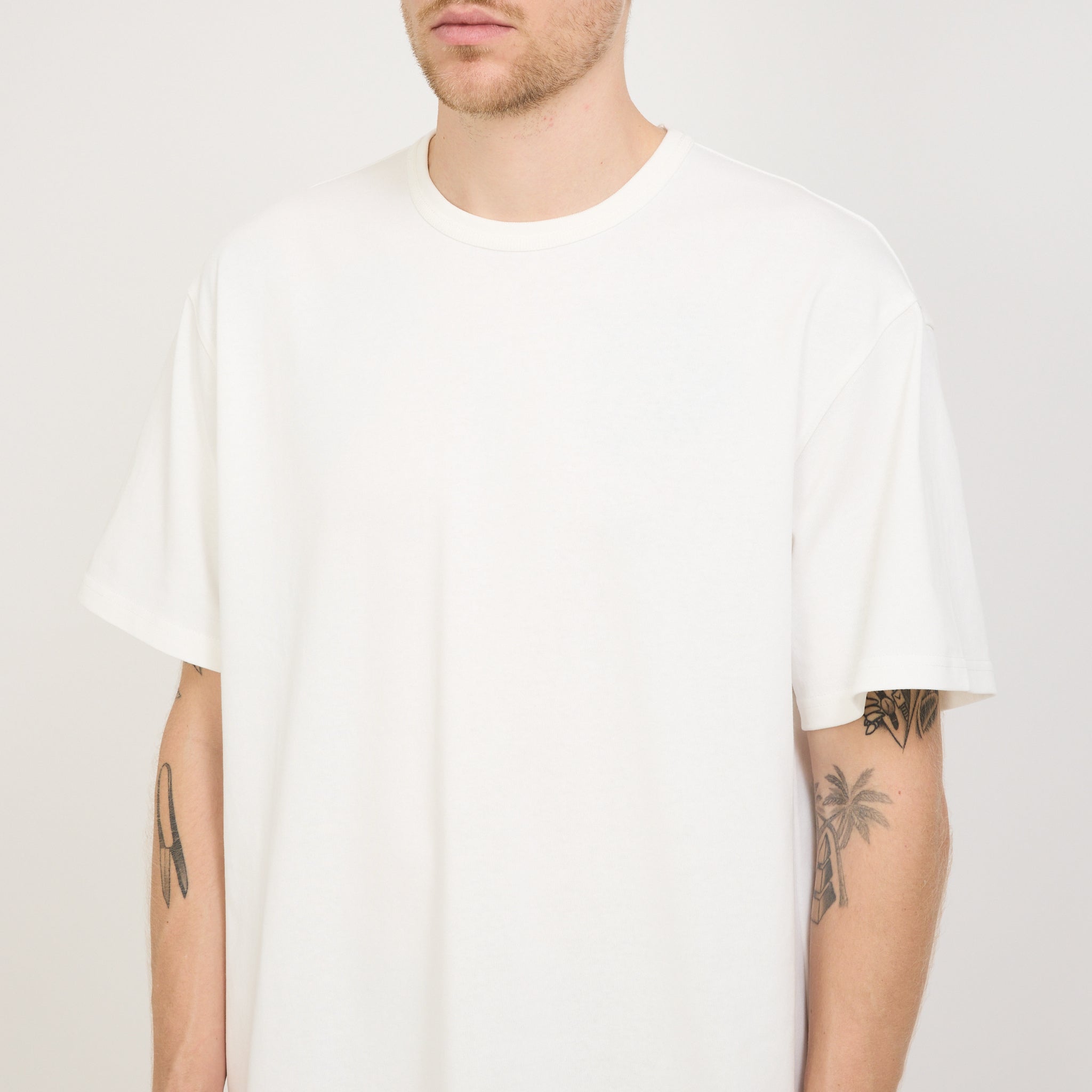 Frizmworks | OG Double Rib Oversized Tee White | Maplestore