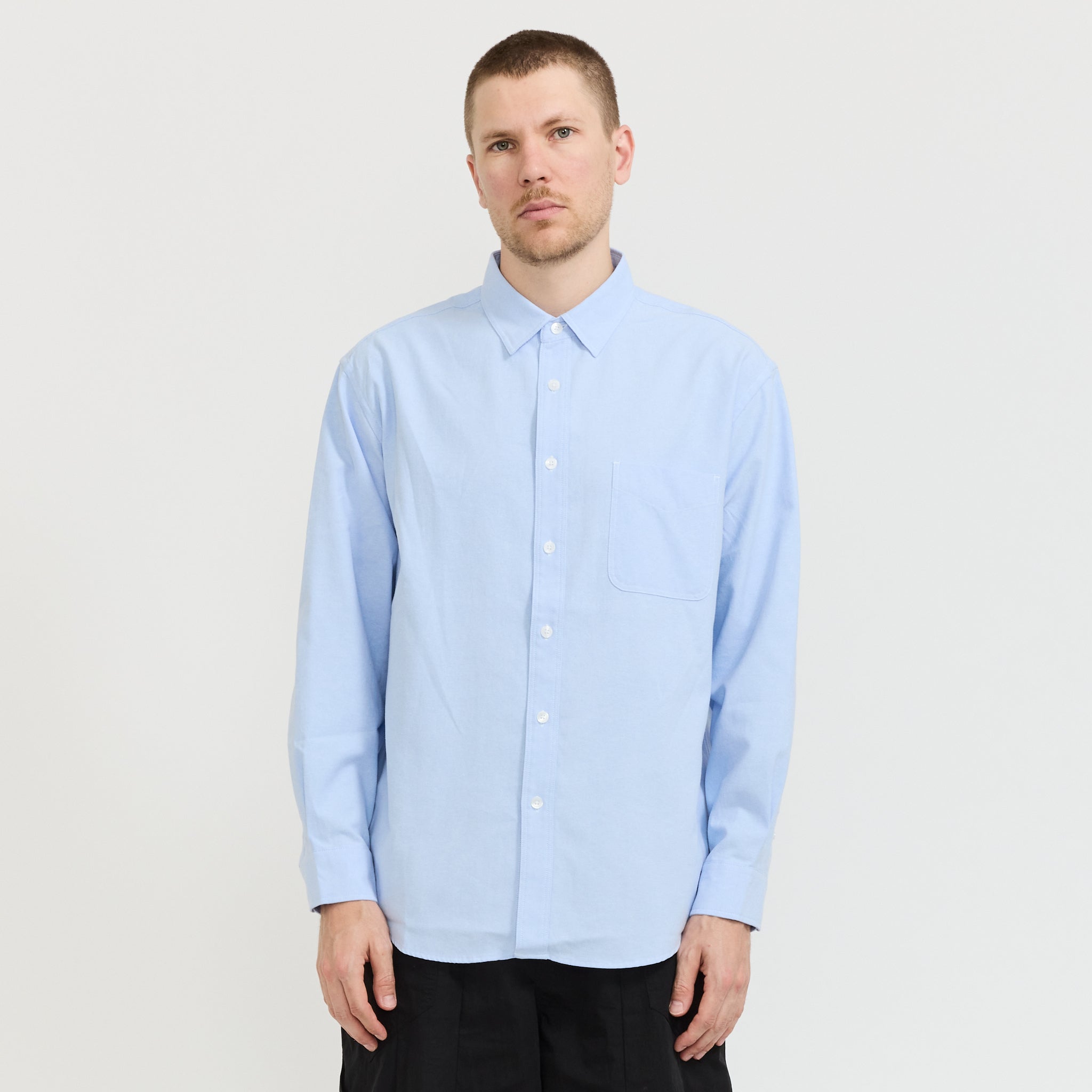 Frizmworks | OG Oxford Oversized Shirt Blue | Maplestore