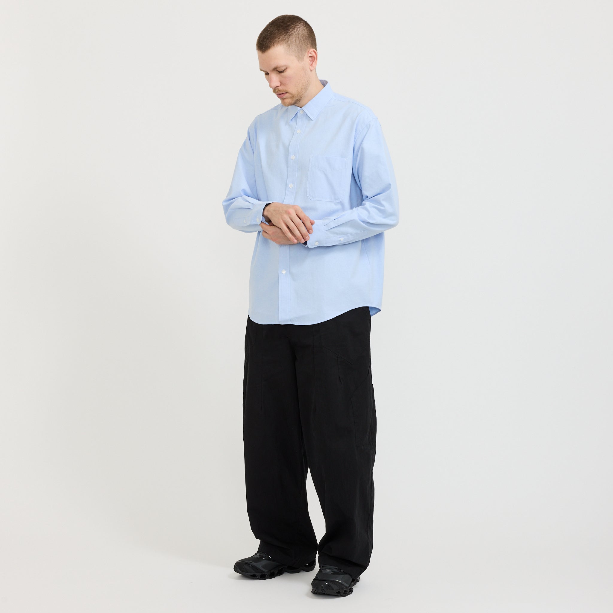 Frizmworks | OG Oxford Oversized Shirt Blue | Maplestore